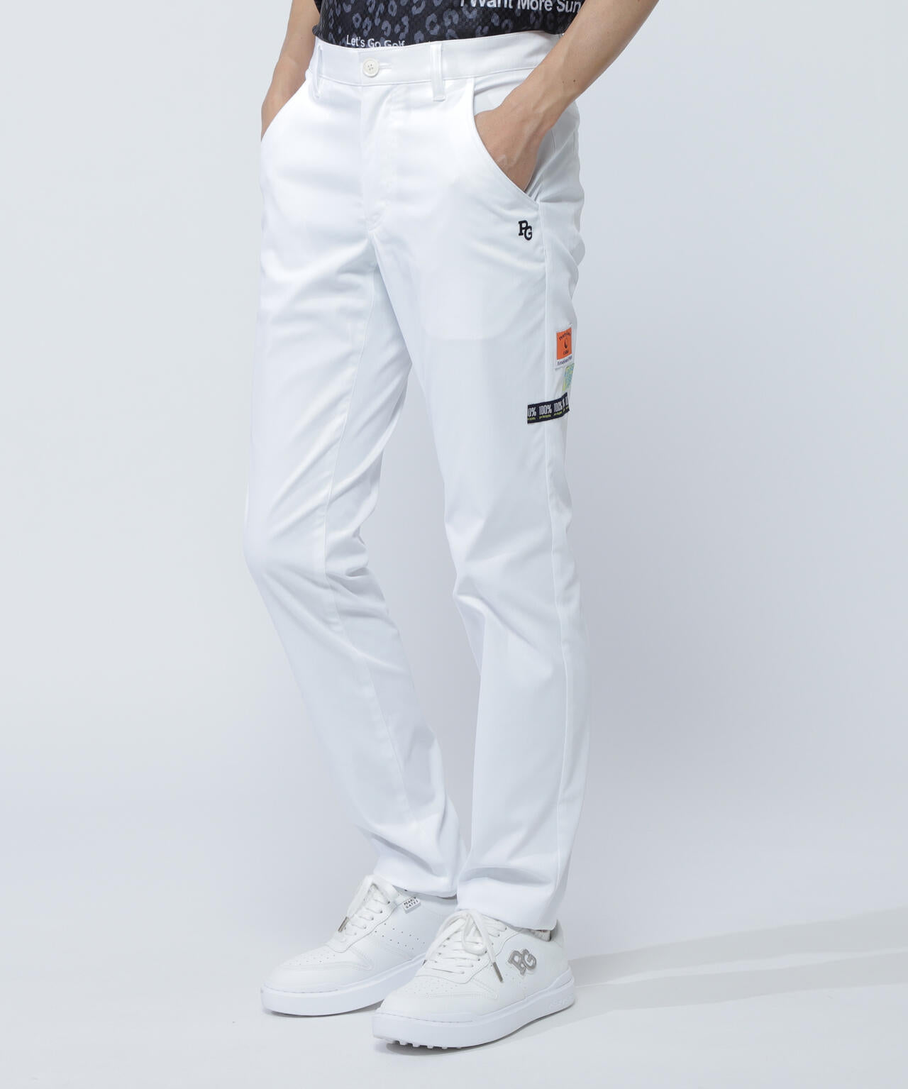 EXストレッチvision ポリエステルストレッチドビーパンツ | PEARLY