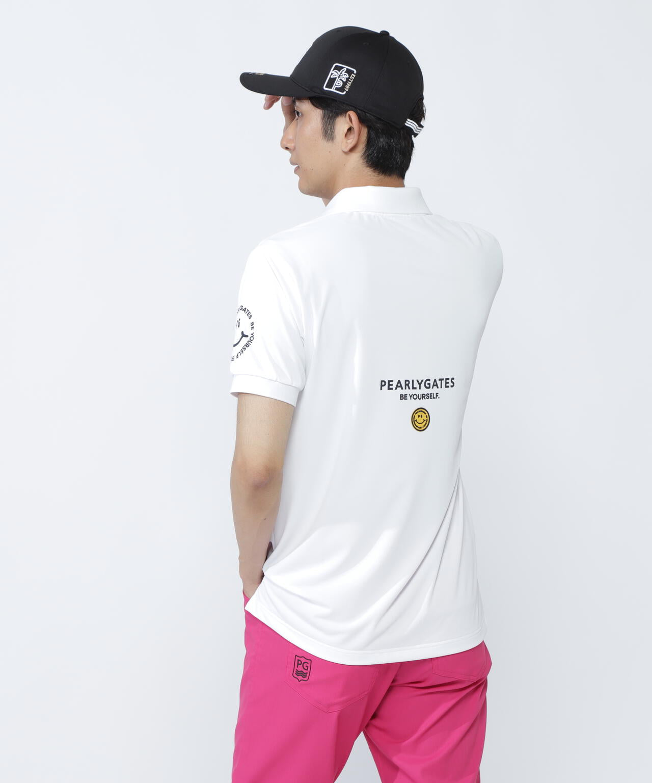 PG is PG ハイゲージストレッチBOXカノコ半袖ポロシャツ | PEARLY