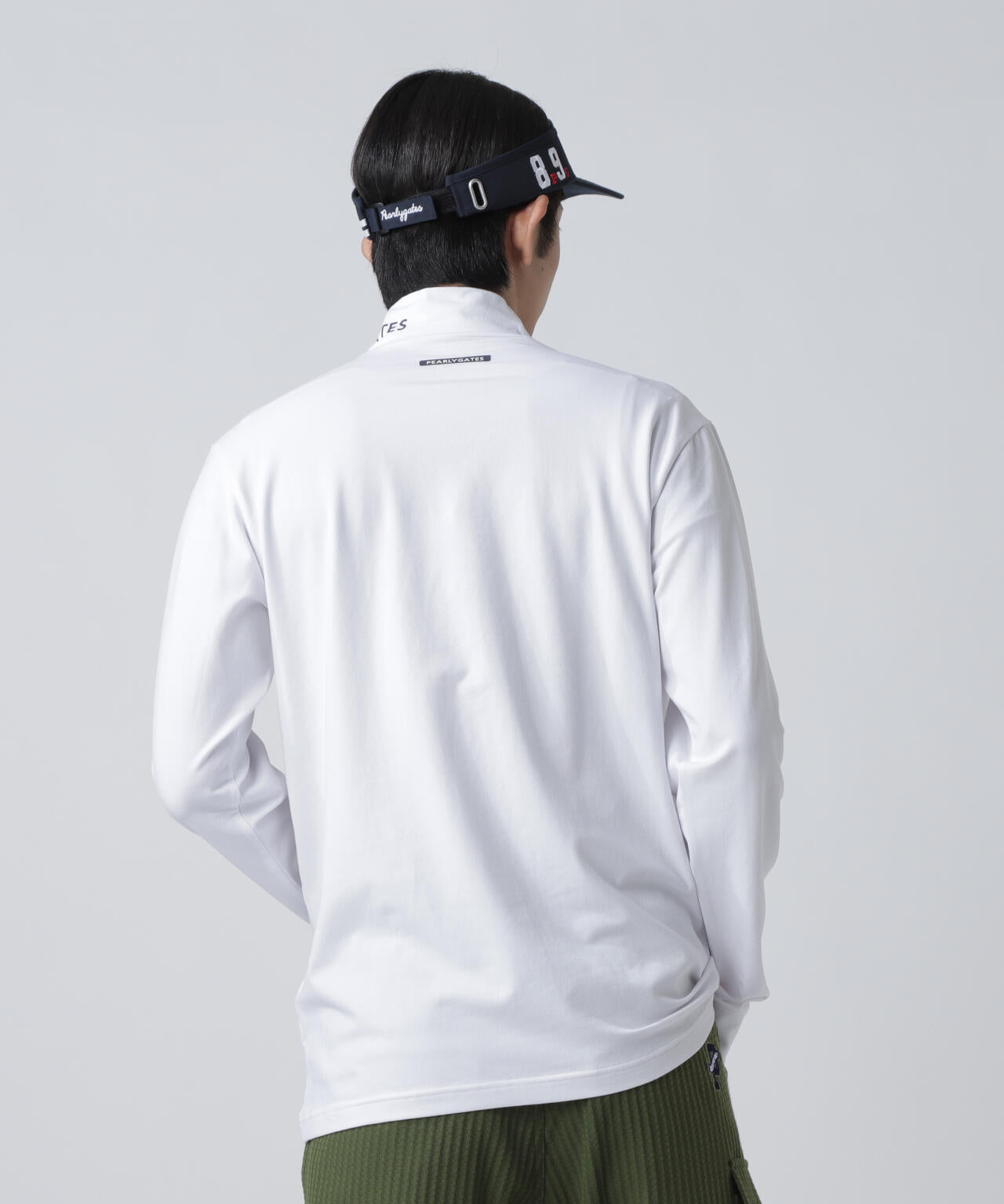 綿ベア天竺長袖ハイネックカットソー | PEARLY GATES（パーリーゲイツ