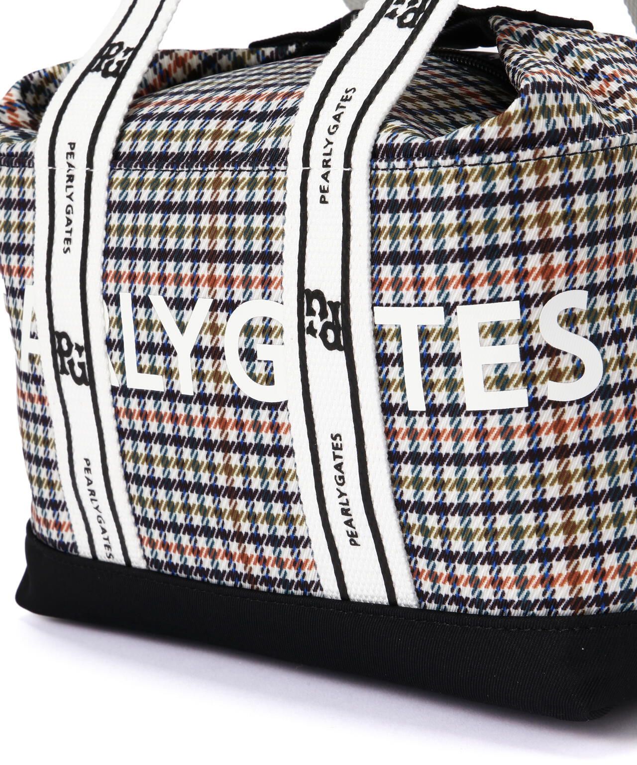 ガンクラブチェック柄カートバッグ (UNISEX) | PEARLY GATES（パーリー
