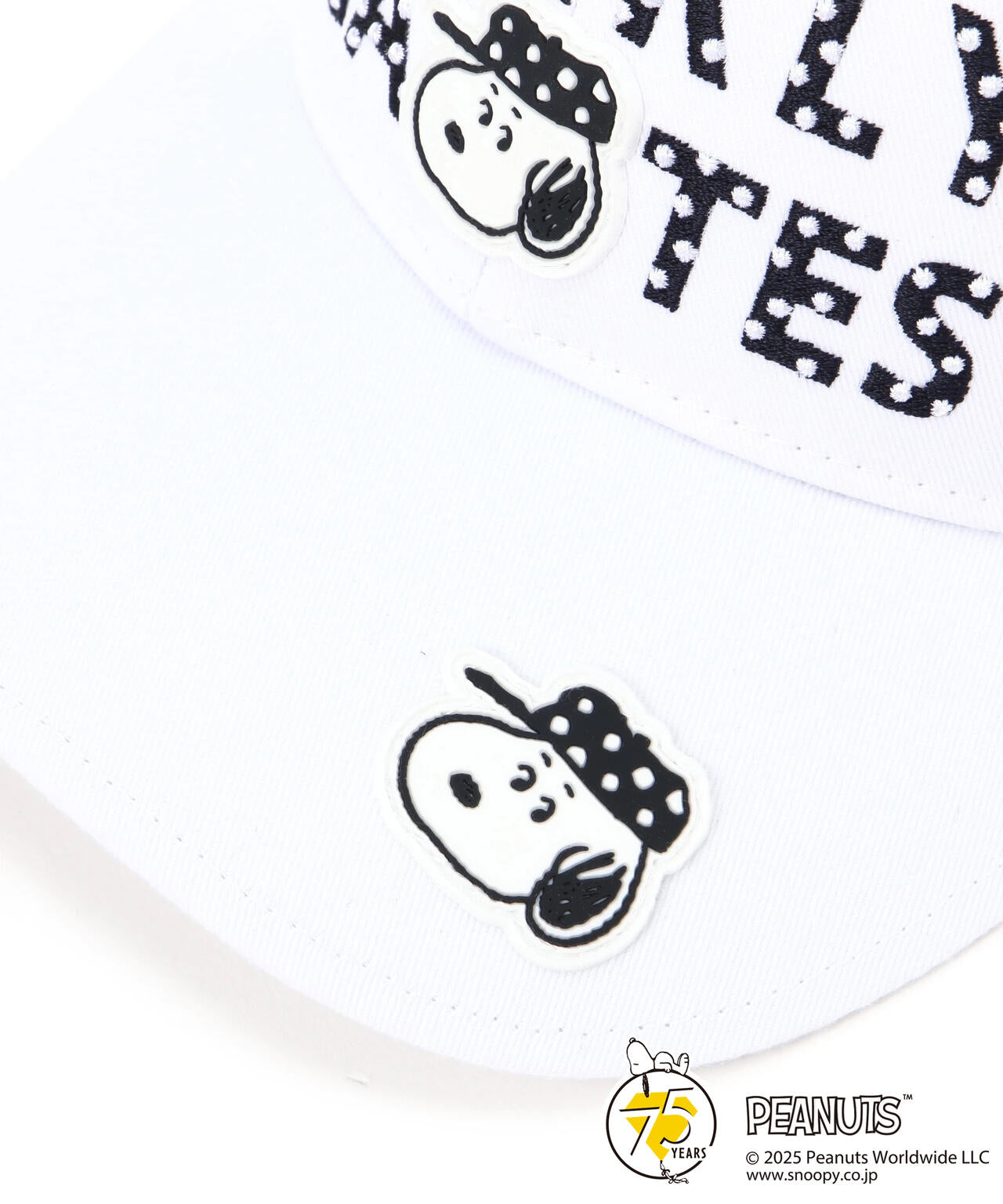 SNOOPY】リサイクルツイルキャップ (UNISEX) | PEARLY GATES（パーリー