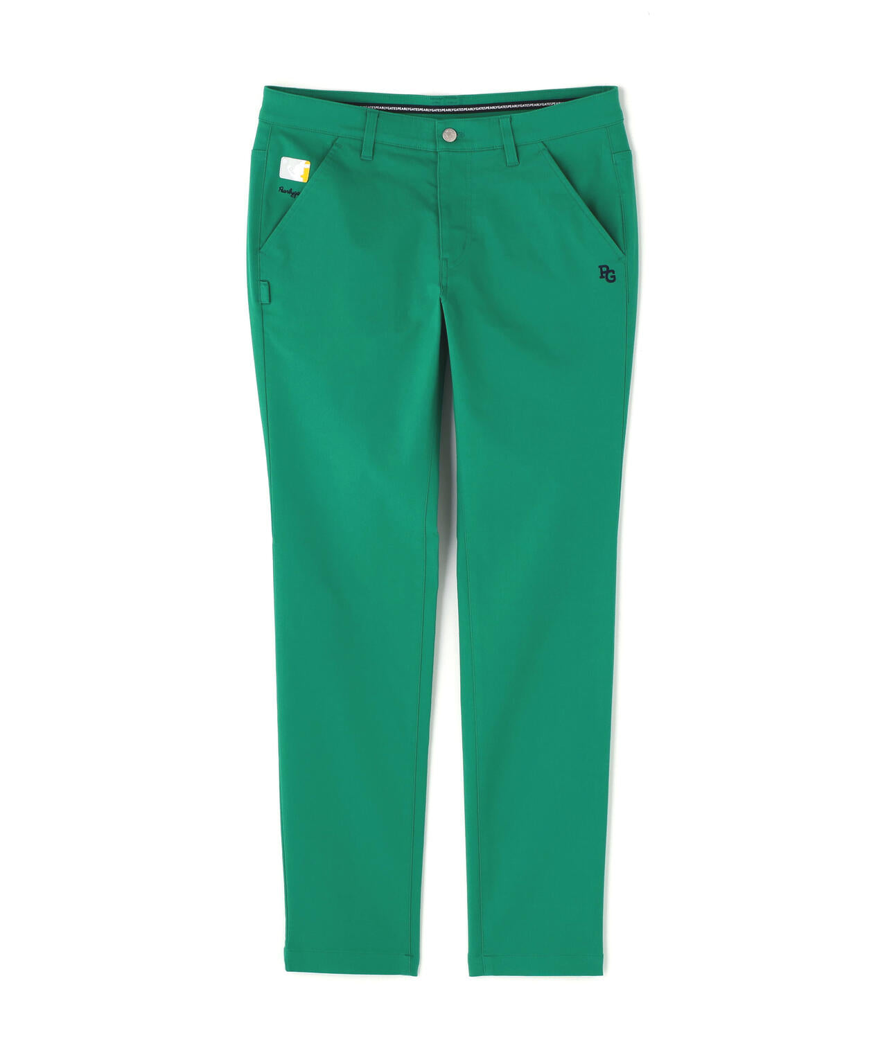 パーリーゲイツ ドビーピラミッド 表ピーチボンディング5Pパンツ（NAV