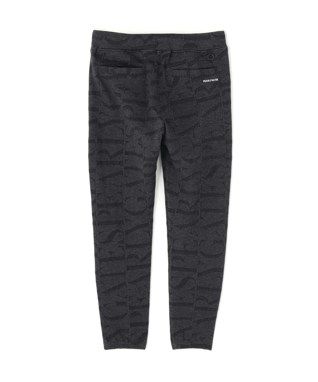 裏毛ストレッチロゴジャガードジョガーパンツ | PEARLY GATES