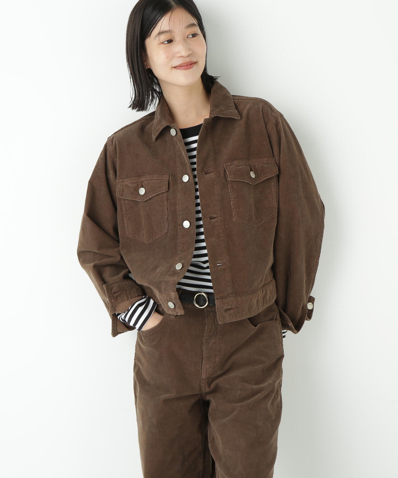 Healthy Denimコラボ】コーデュロイジャケット | human