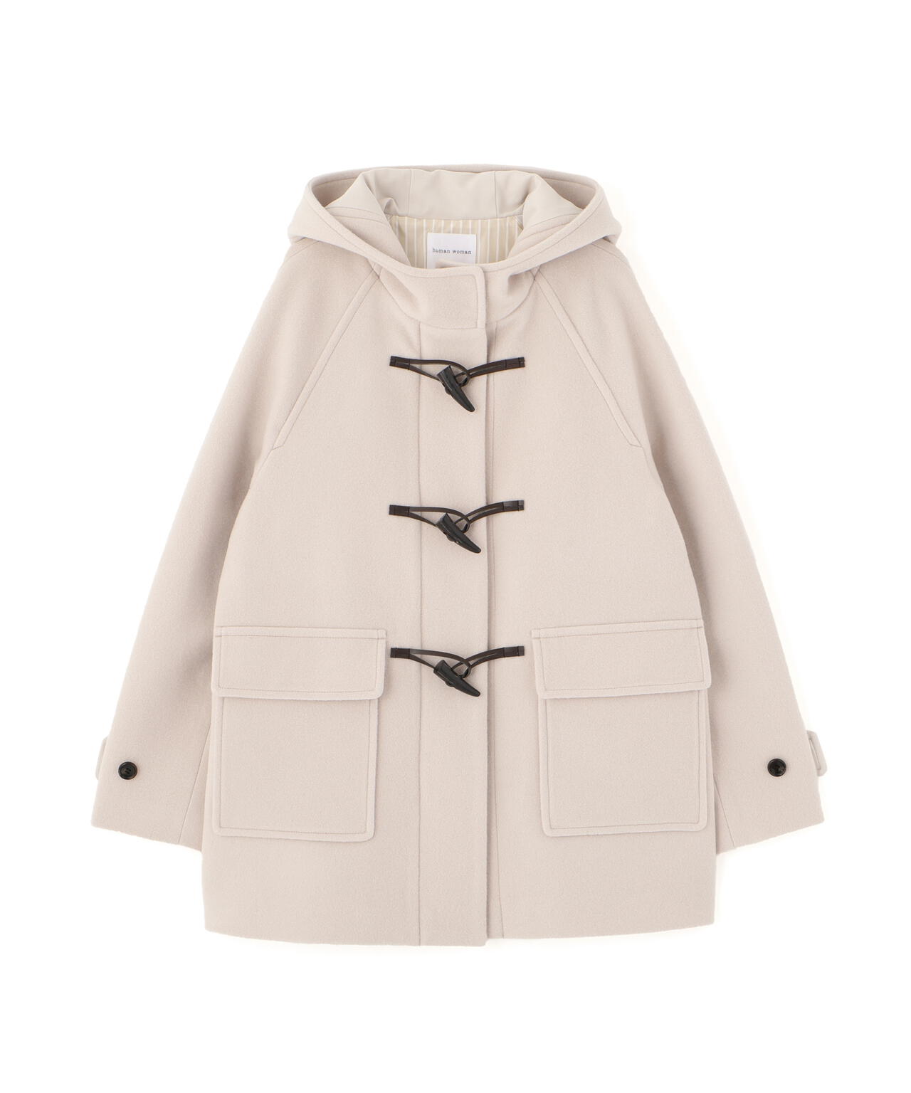 モッサミドルダッフルコート | human woman（ヒューマンウーマン
