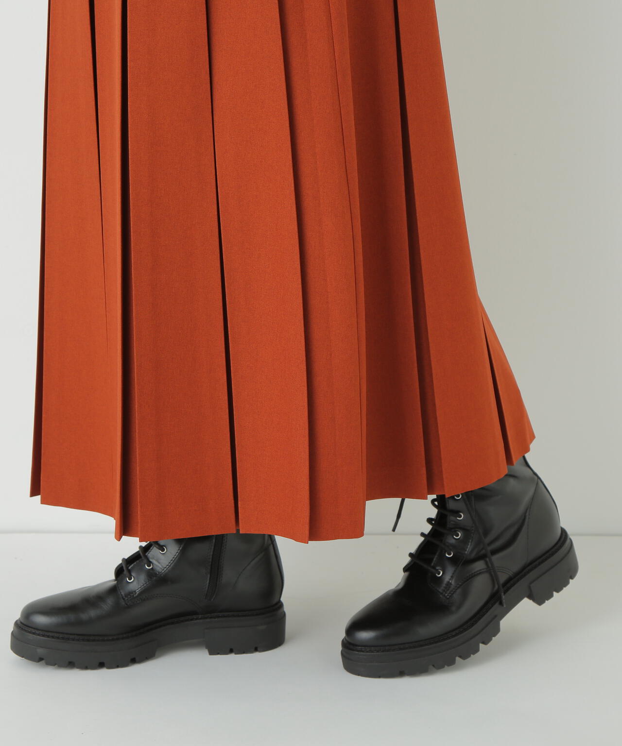 ボックスプリーツAラインスカート | human woman（ヒューマンウーマン