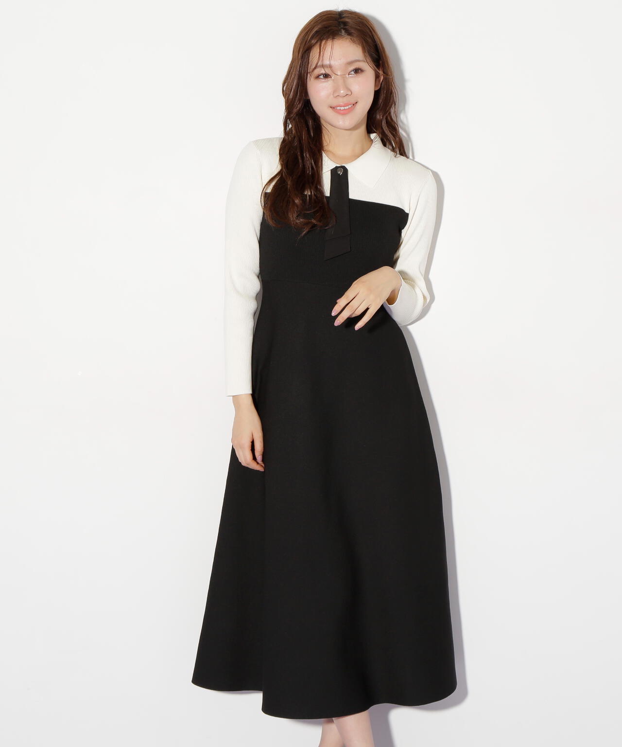 2wayタイ付ソウバリフレアワンピース | JILL by JILL STUART（ジル