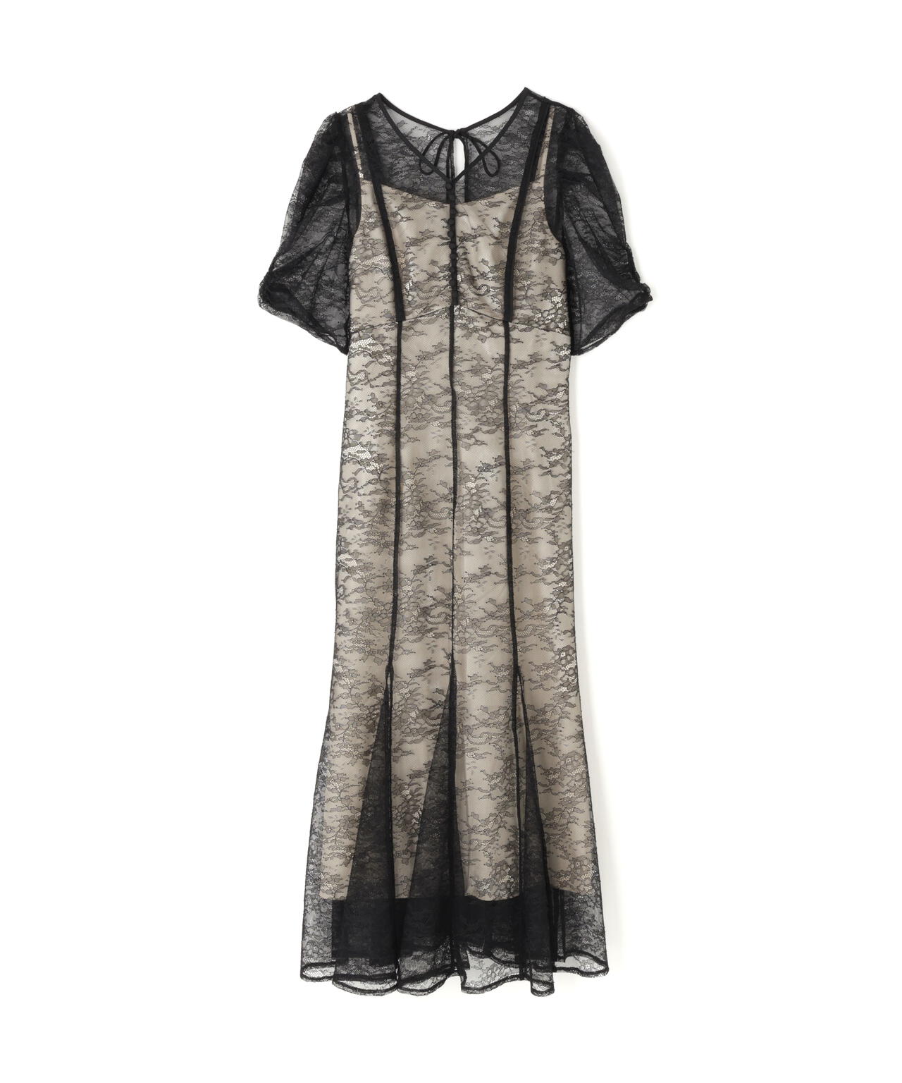 ラメコードレースバイカラードレス | JILL by JILL STUART（ジル バイ