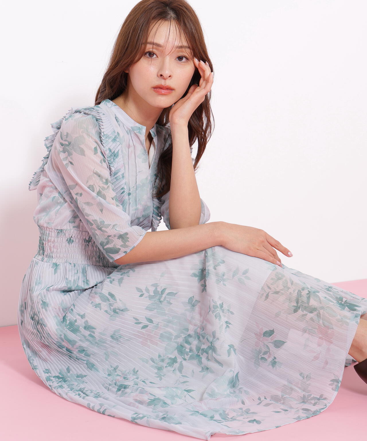 ぼかしフラワープリントワンピース | JILL by JILL STUART（ジル バイ