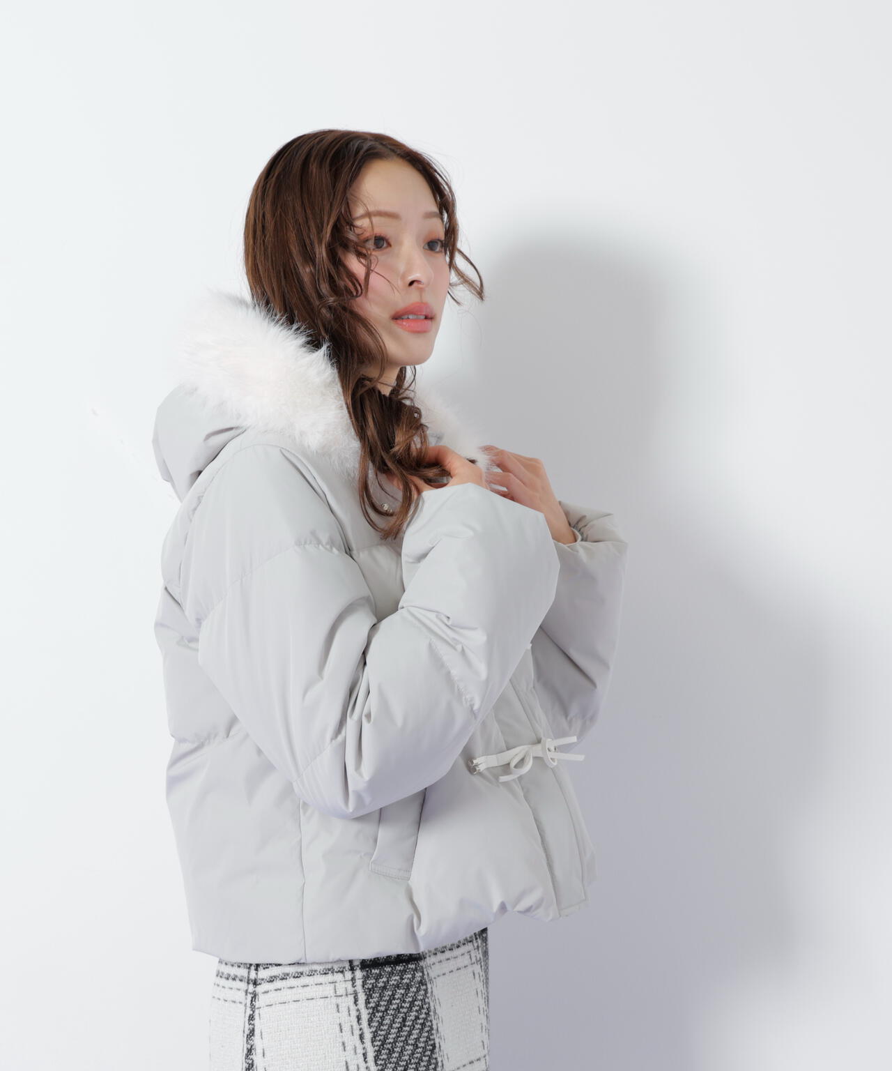 リボンダッフルダウン | JILL by JILL STUART（ジル バイ ジル