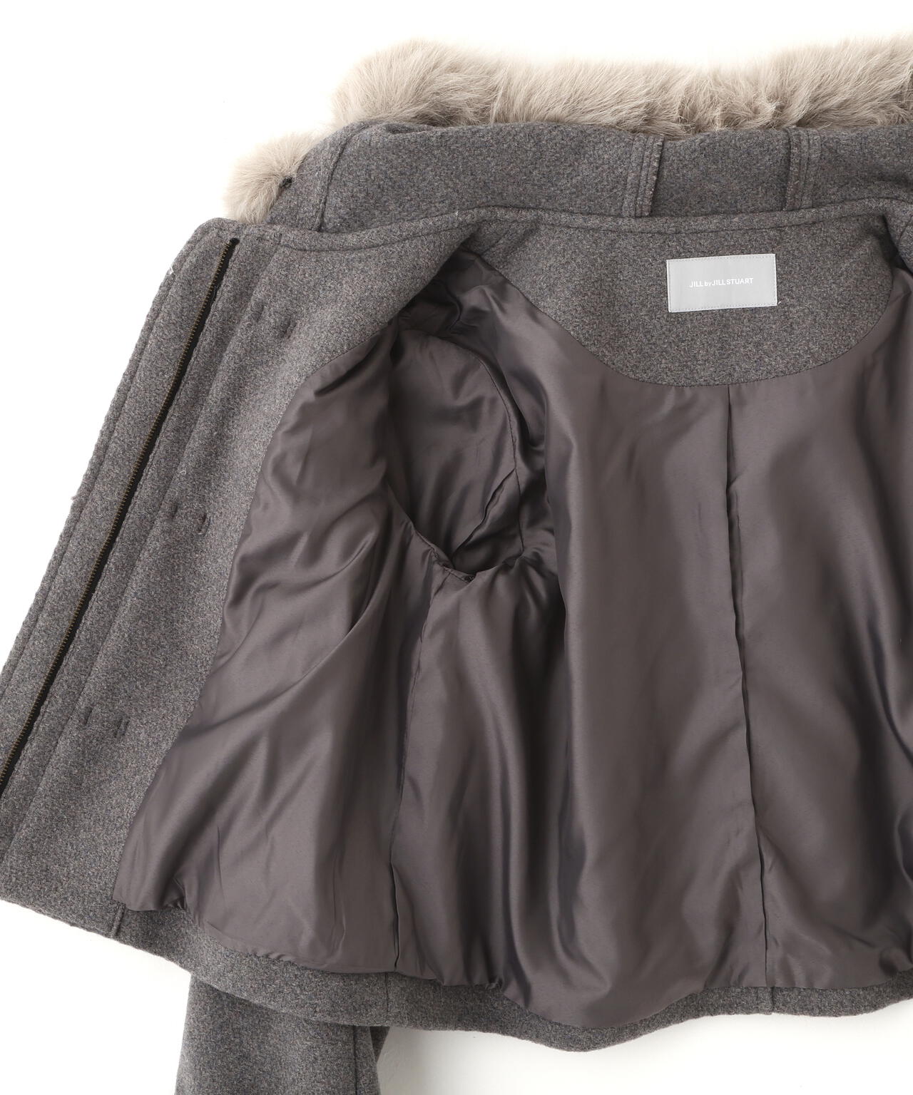 フェイクファー付ショートダッフルコート | JILL by JILL STUART（ジル