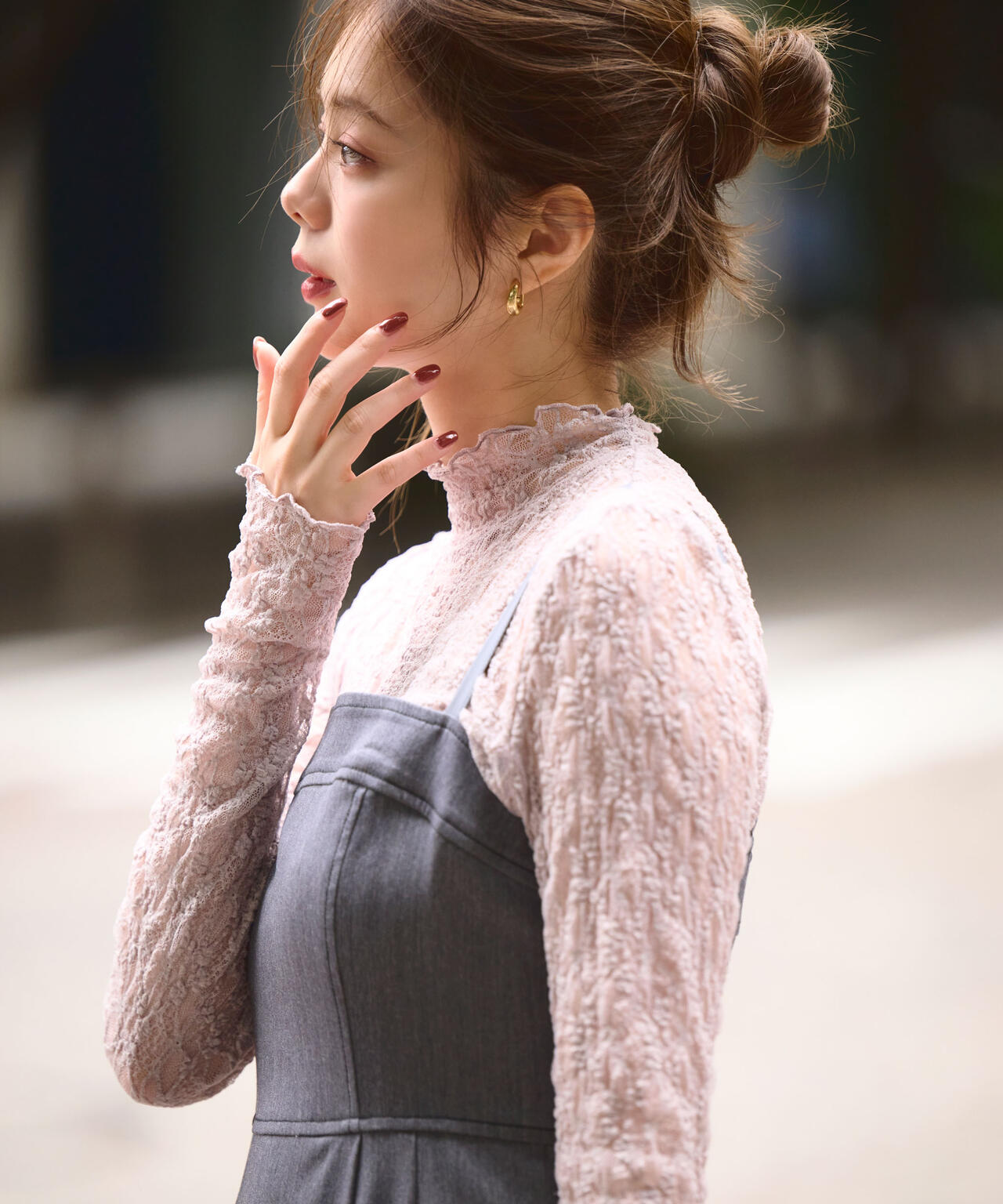 ミニフリルレースカットソー | JILL by JILL STUART（ジル バイ ジル