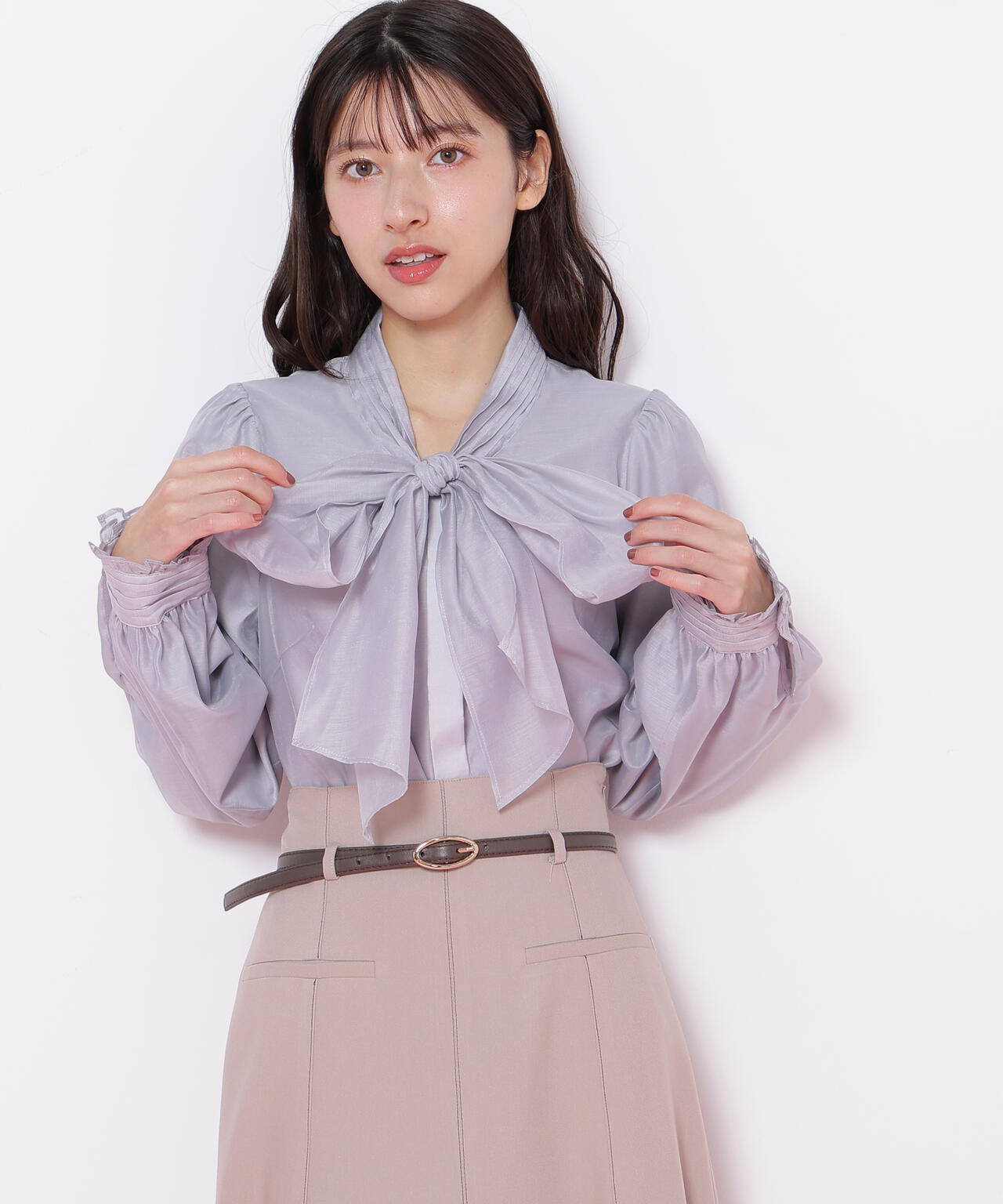 ピンタックビッグリボンブラウス | JILL by JILL STUART（ジル バイ