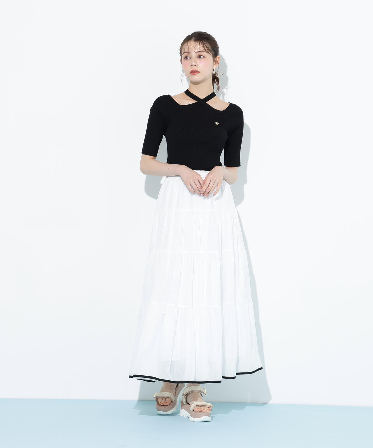 ヘムラインティアードスカート | JILL by JILL STUART（ジル バイ ジル