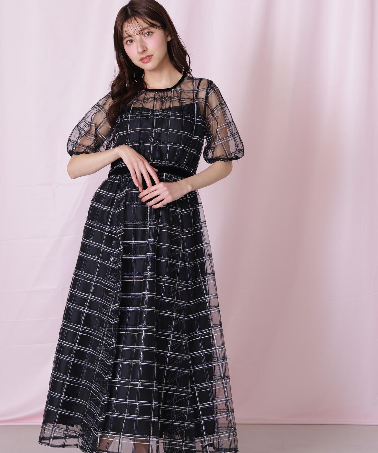 ベロアリボンシアーワンピース | JILL by JILL STUART（ジル バイ ジル