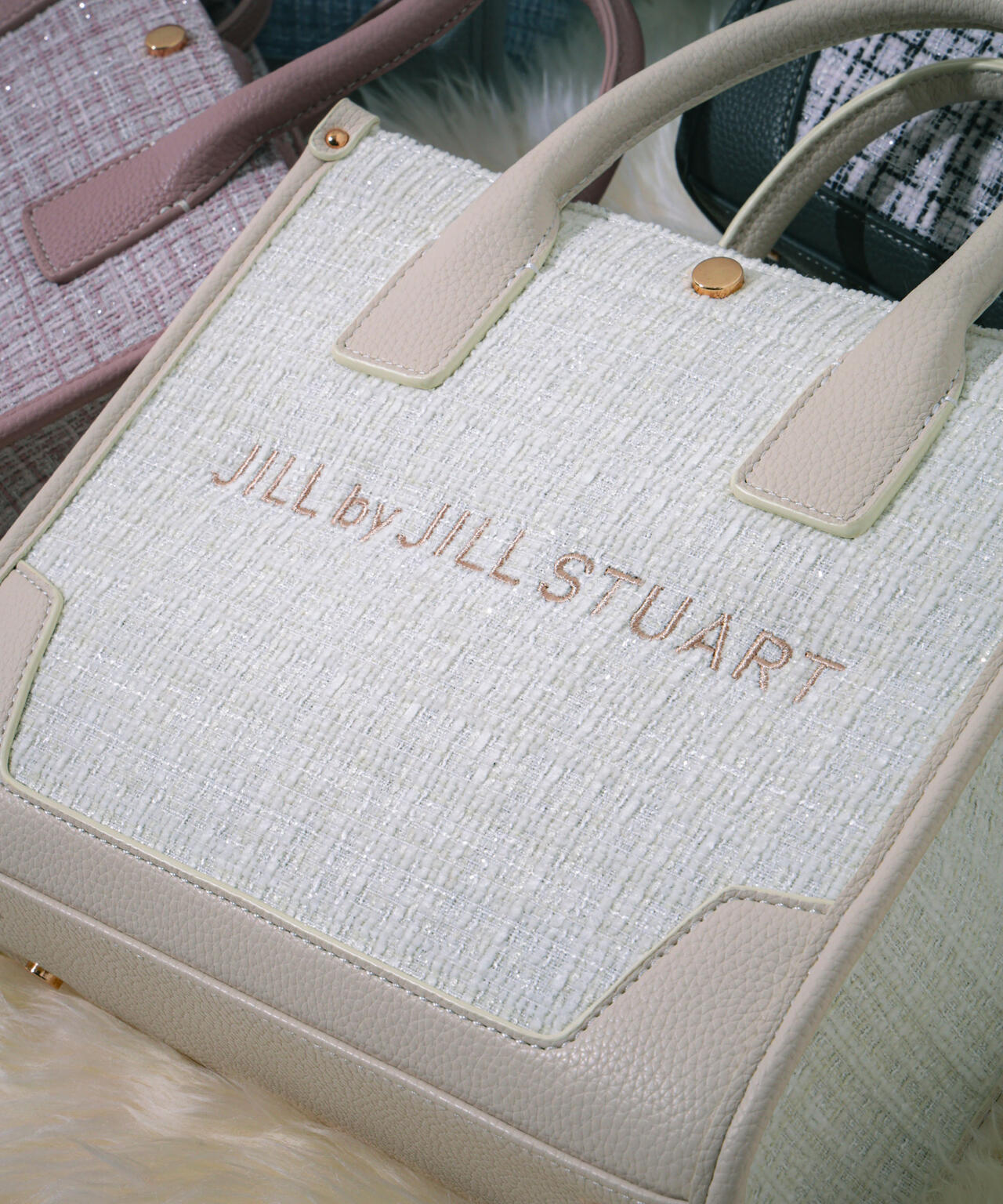 ツイードショルダートート | JILL by JILL STUART（ジル バイ ジル