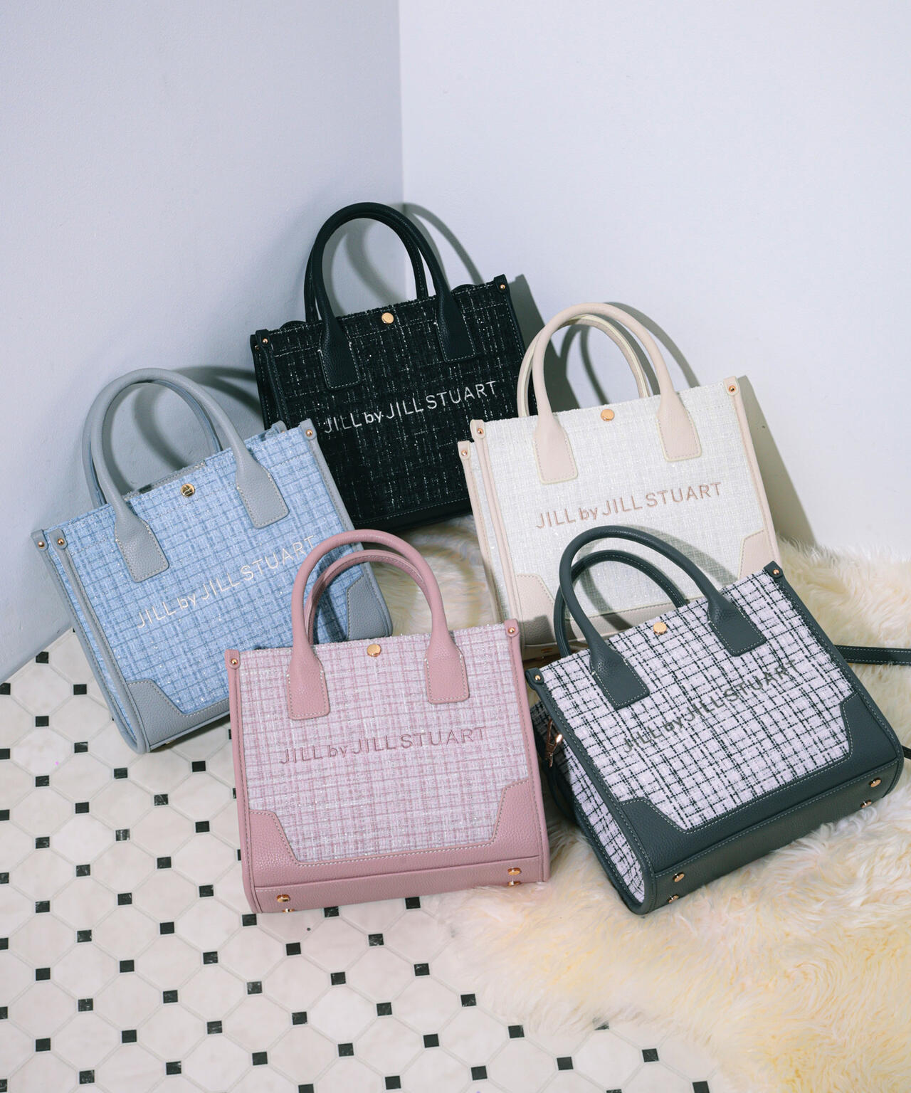 ツイードショルダートート | JILL by JILL STUART（ジル バイ ジル