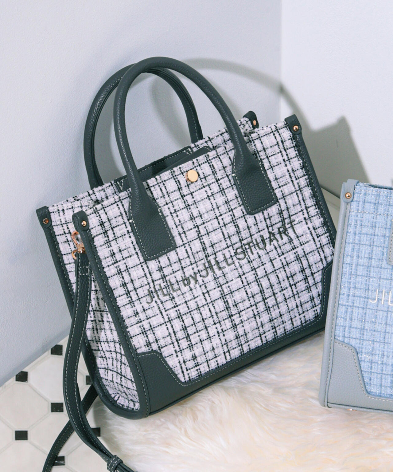 ツイードショルダートート | JILL by JILL STUART（ジル バイ ジル