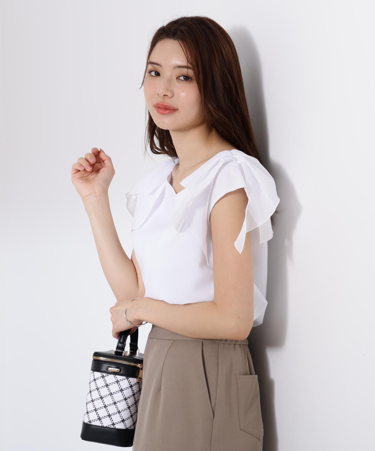 ショルダーリボンブラウス | PROPORTION BODY DRESSING