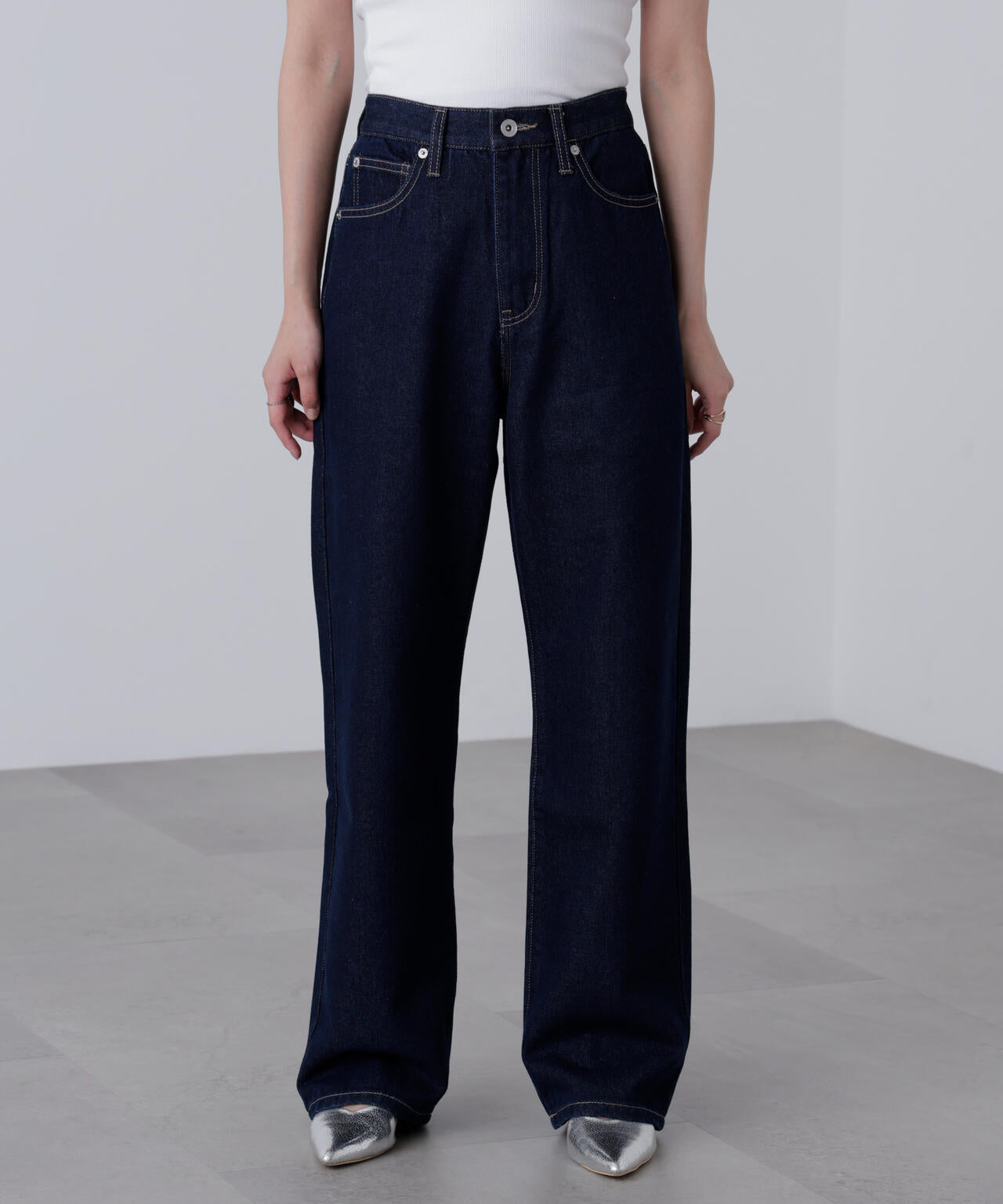 4サイズ展開XS-L】ストレートデニムパンツ【低身長サイズ有】 | FREE'S