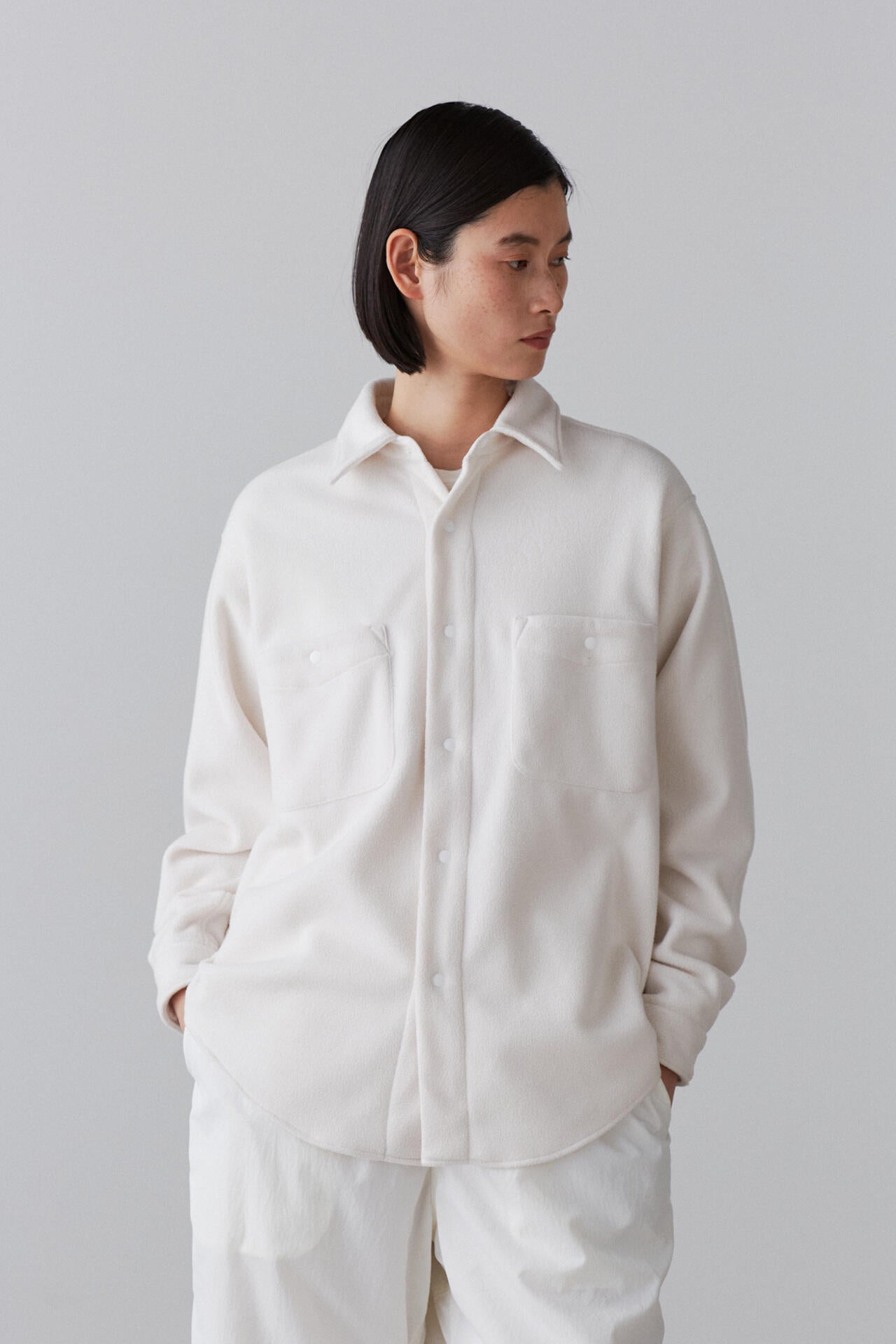 Y / RECYCLE POLYESTER FLEECE SH | YLÈVE（イレーヴ） ｜【公式