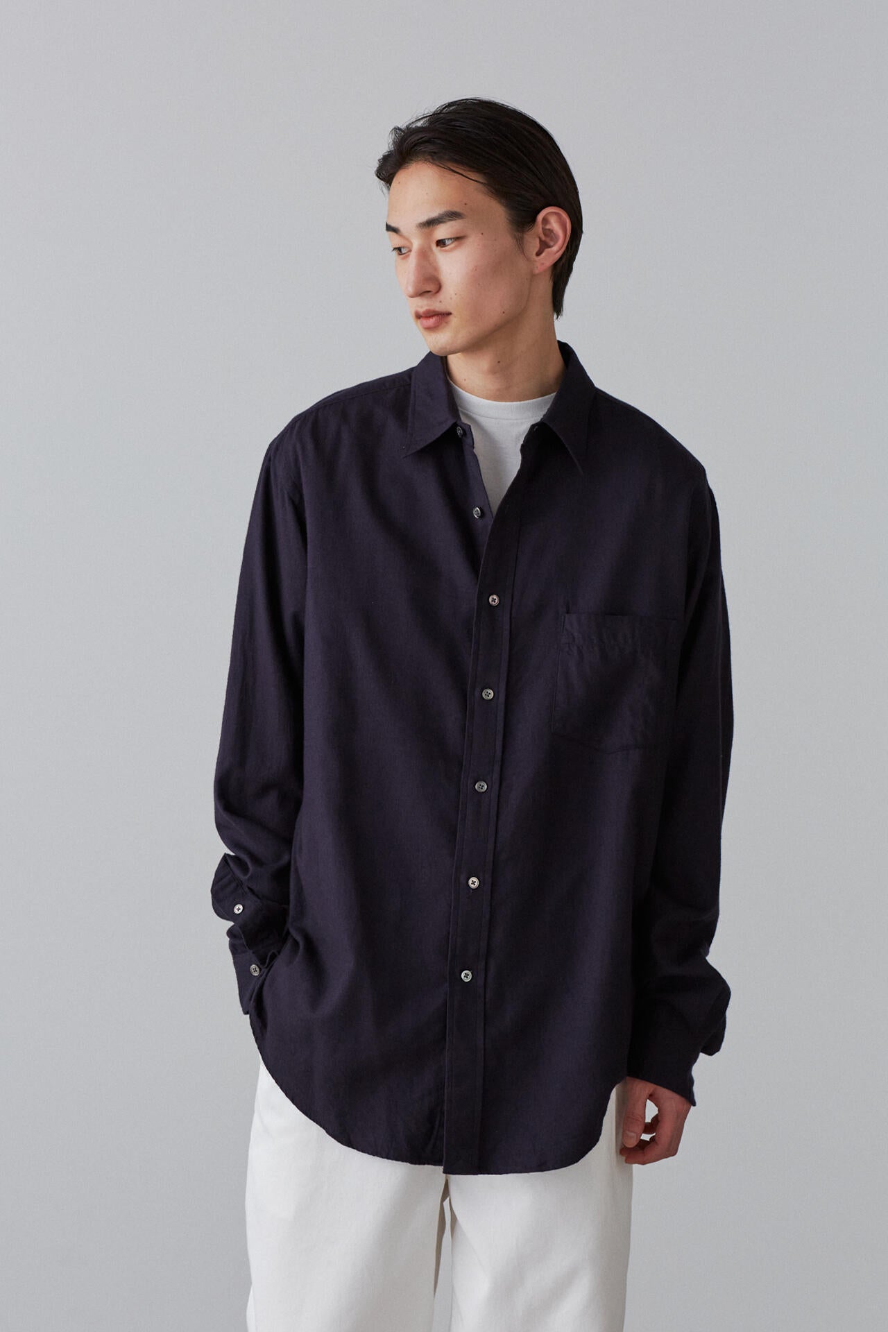 Y / ORGANIC COTTON / TENCEL BRUSHED TWILL SH | YLÈVE（イレーヴ