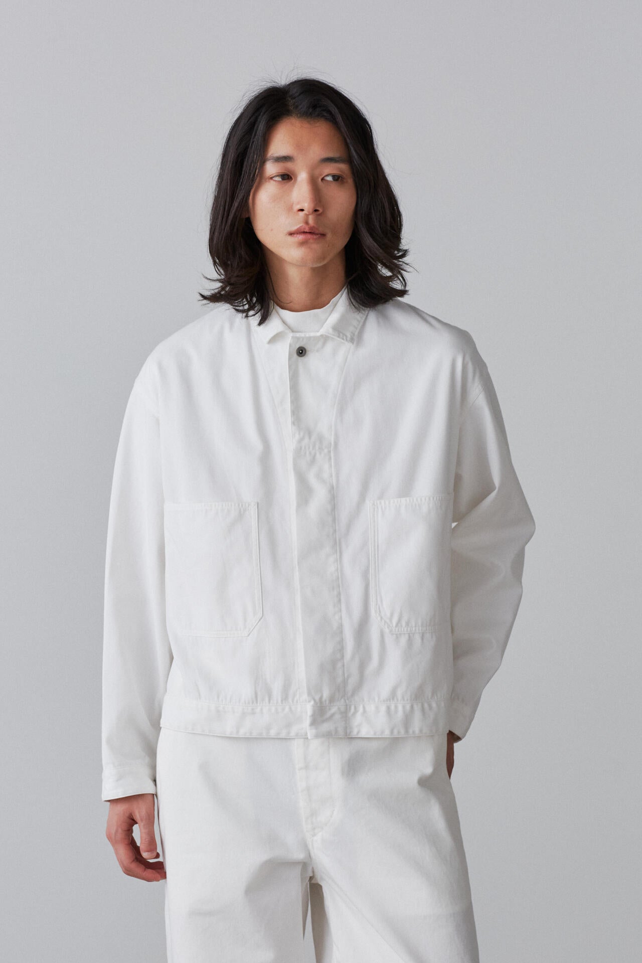 Y / ORGANIC COTTON / RECYCLE POLYESTER TWILL BZ | YLÈVE（イレーヴ