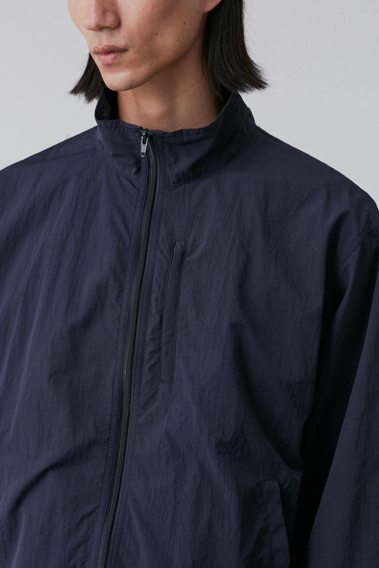 Y / RECYCLE NYLON MIX TAFFETA BLOUSON | YLÈVE（イレーヴ