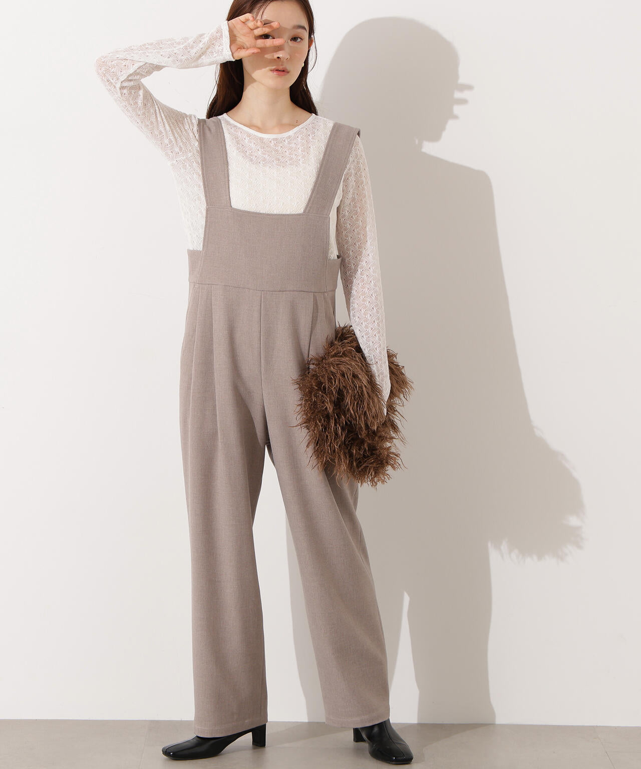 小室安未さん着用】ワイドストラップサロペット | N. Natural Beauty