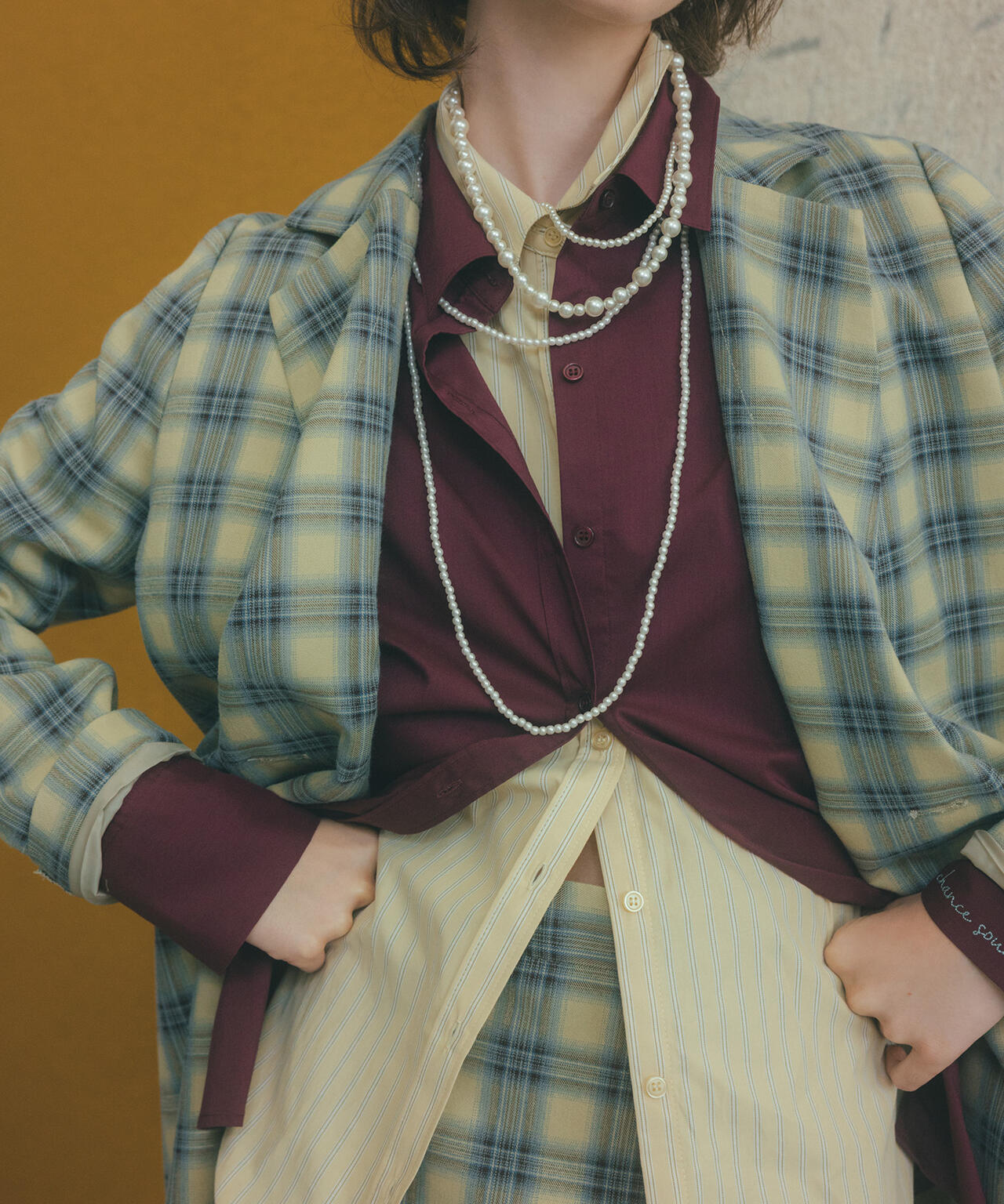 小室安未さん着用】チェックジャケット | N. Natural Beauty Basic