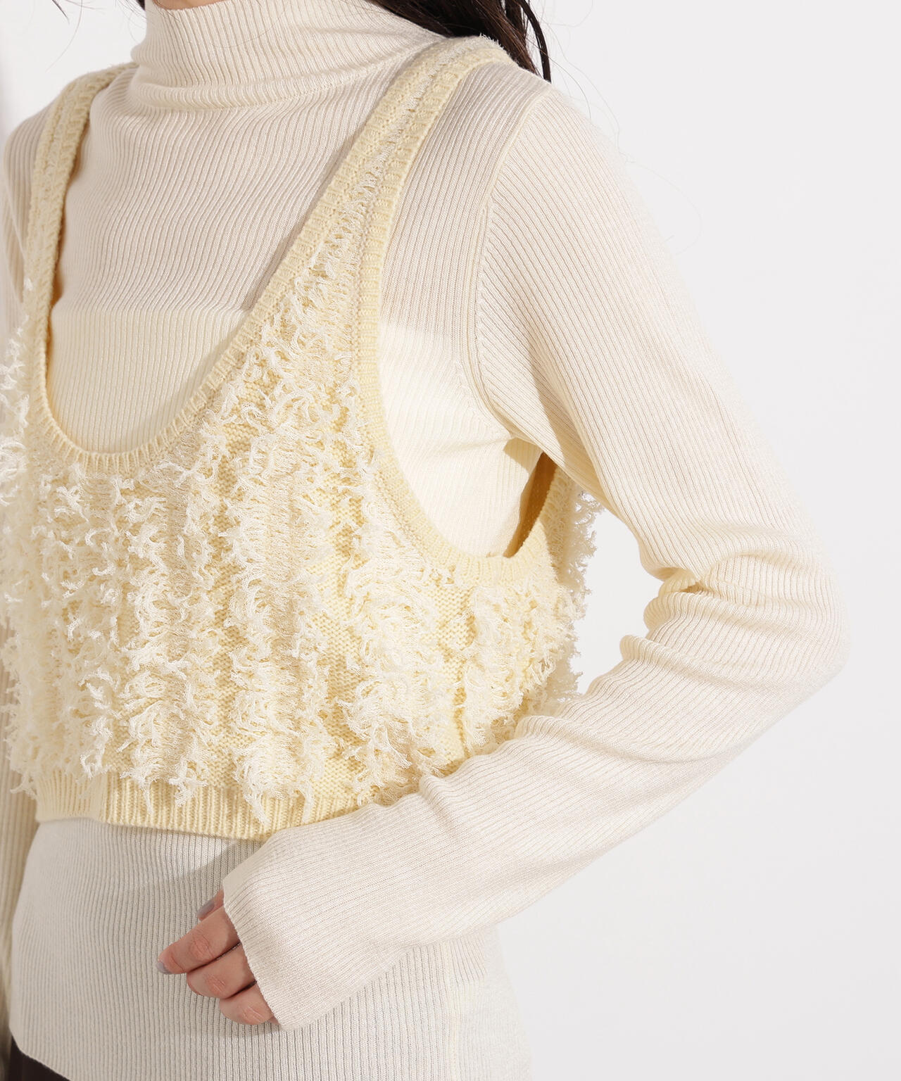 フリンジニットベストセット | N. Natural Beauty Basic*（エヌ