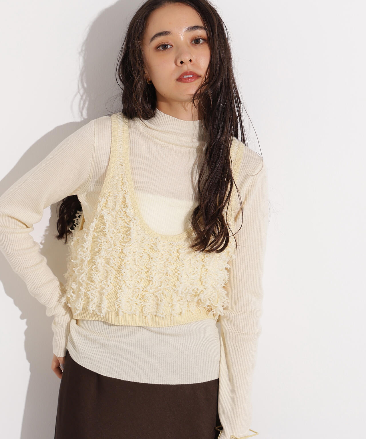 フリンジニットベストセット | N. Natural Beauty Basic*（エヌ