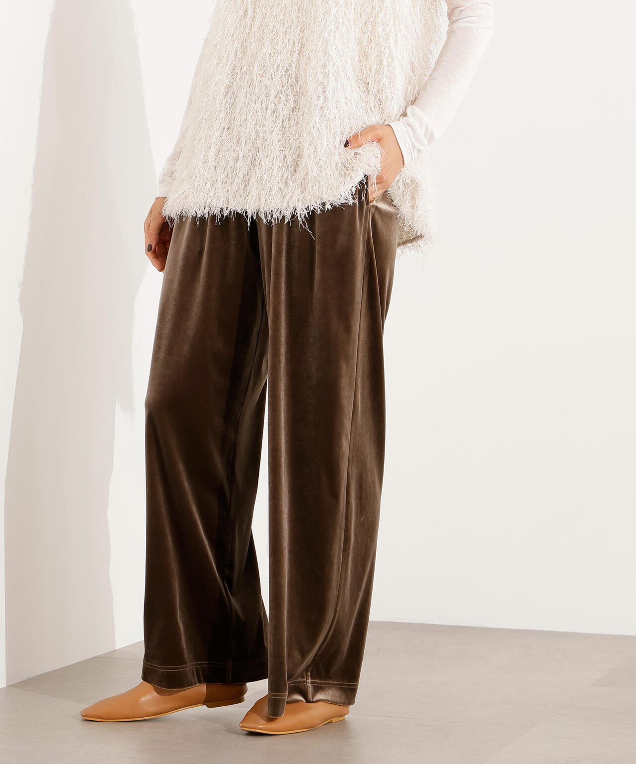 小室安未さん着用】ベロアパンツ | N. Natural Beauty Basic*（エヌ