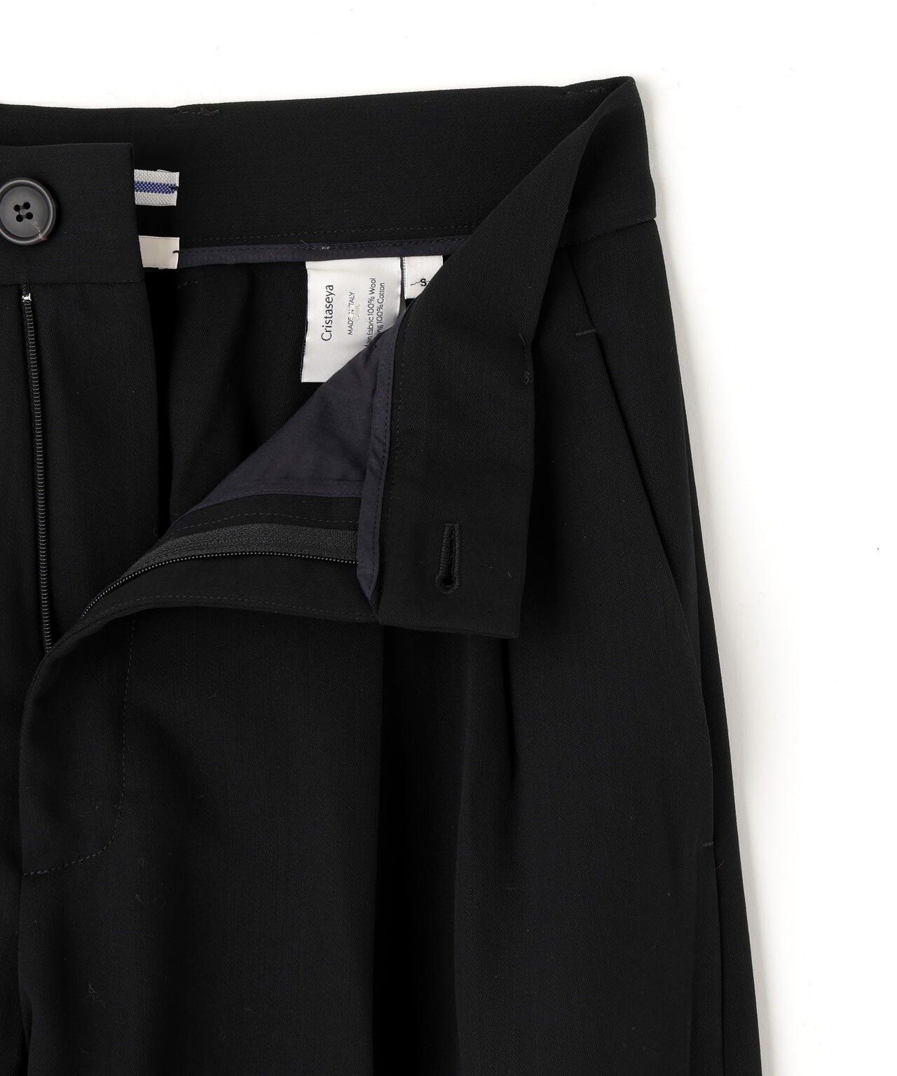 Cristaseya / DOUBLE PLEATED WIDE PANTS | THE LIBRARY（ザ ライブ