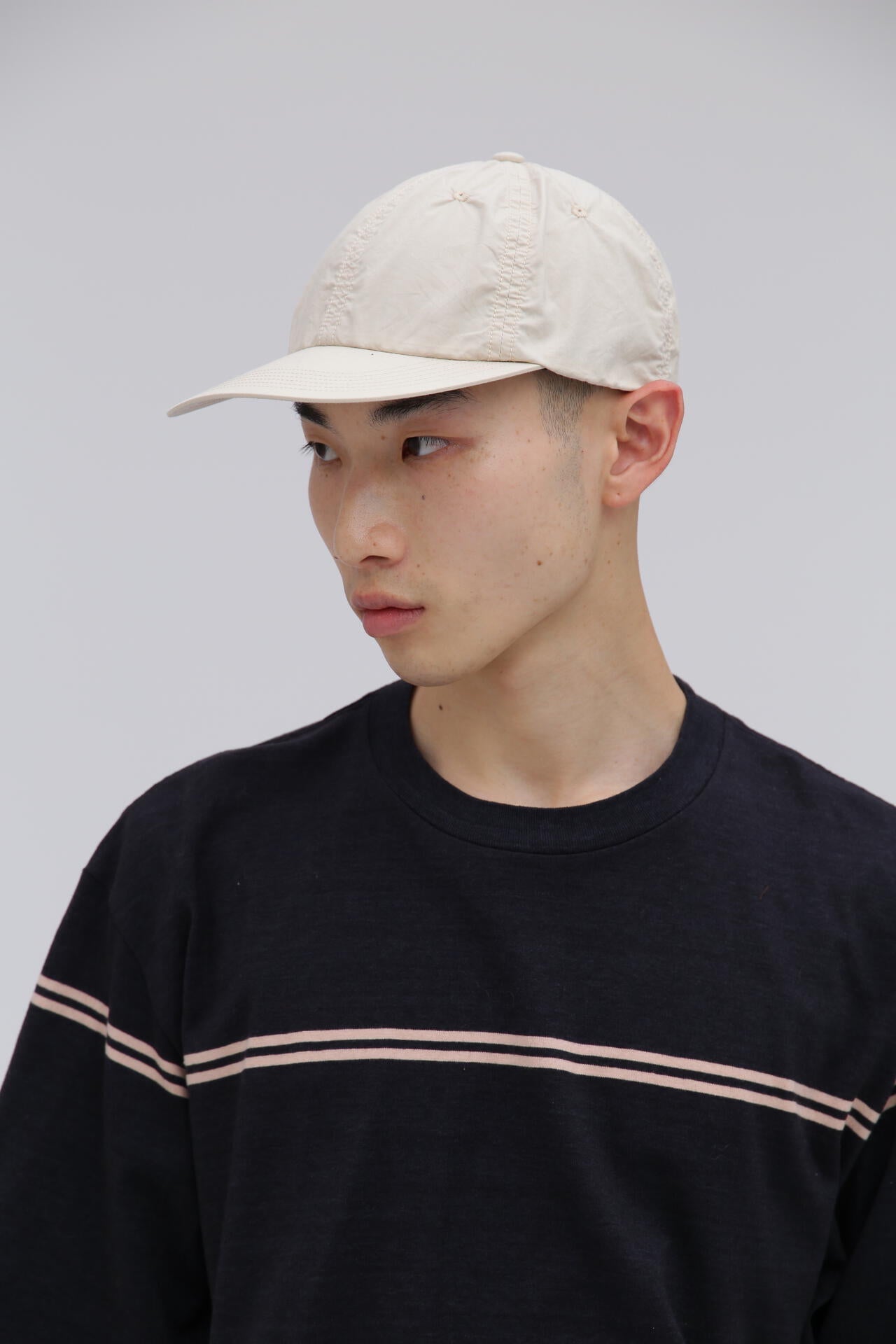KIJIMA TAKAYUKI / COTTON SILK ELASTIC BACK 6PANEL CAP | THE