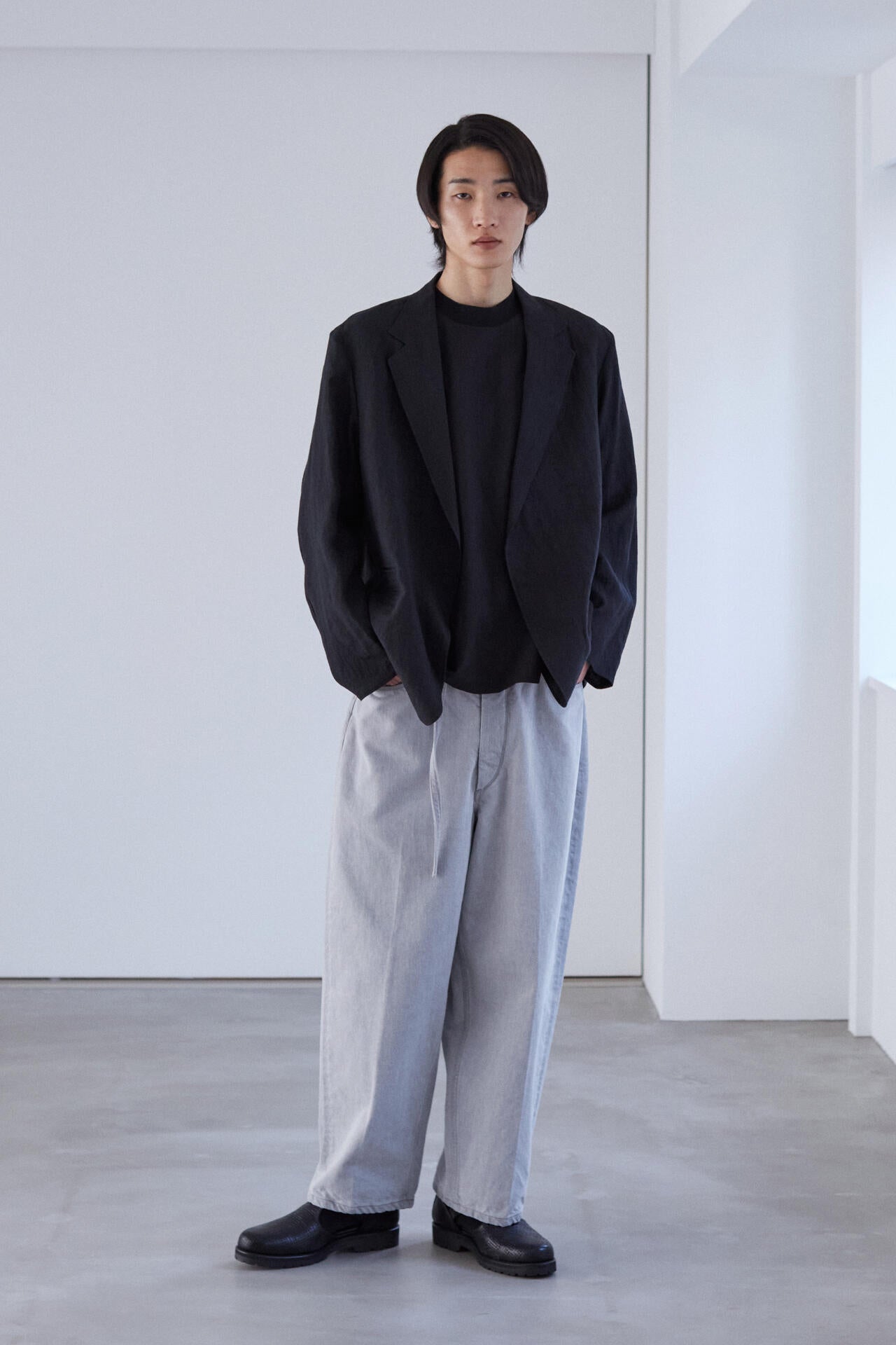 別注] blurhms / RAMIE LINEN CARDIGAN JACKET | THE LIBRARY（ザ