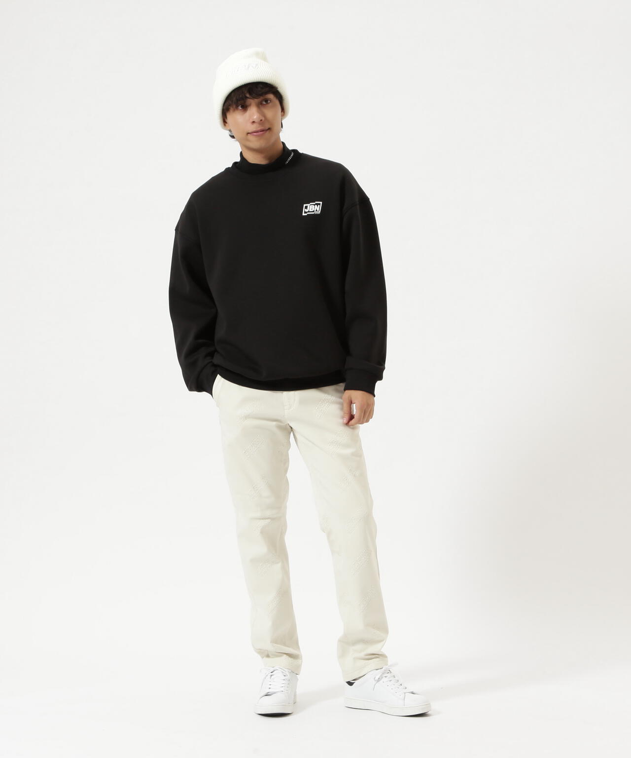 JBMINT】オクタ裏地付きダンボール長袖スウェットプルオーバー | Jack