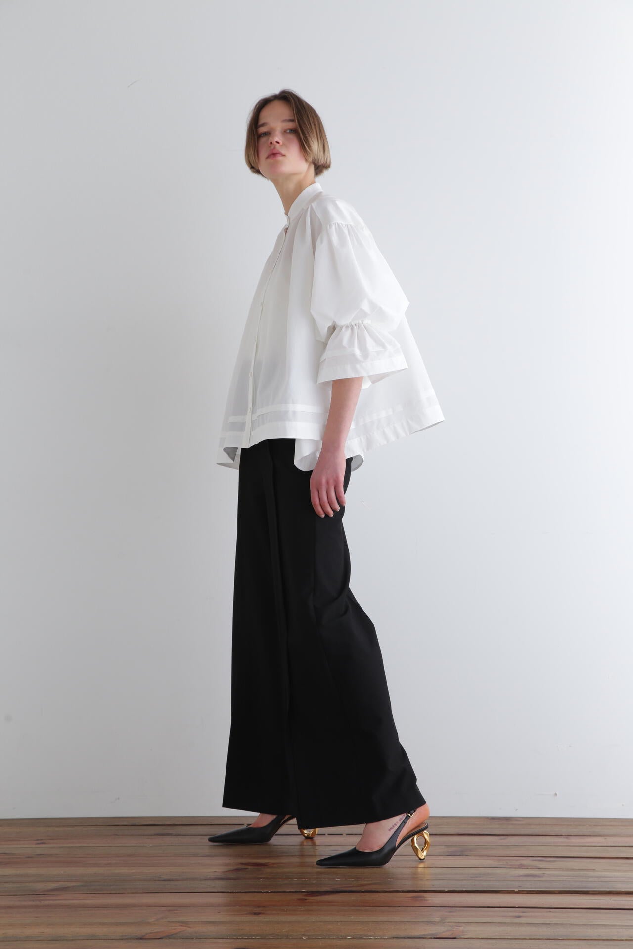 COOL DOTS キャンディースリーブブラウス | LE PHIL（ル フィル