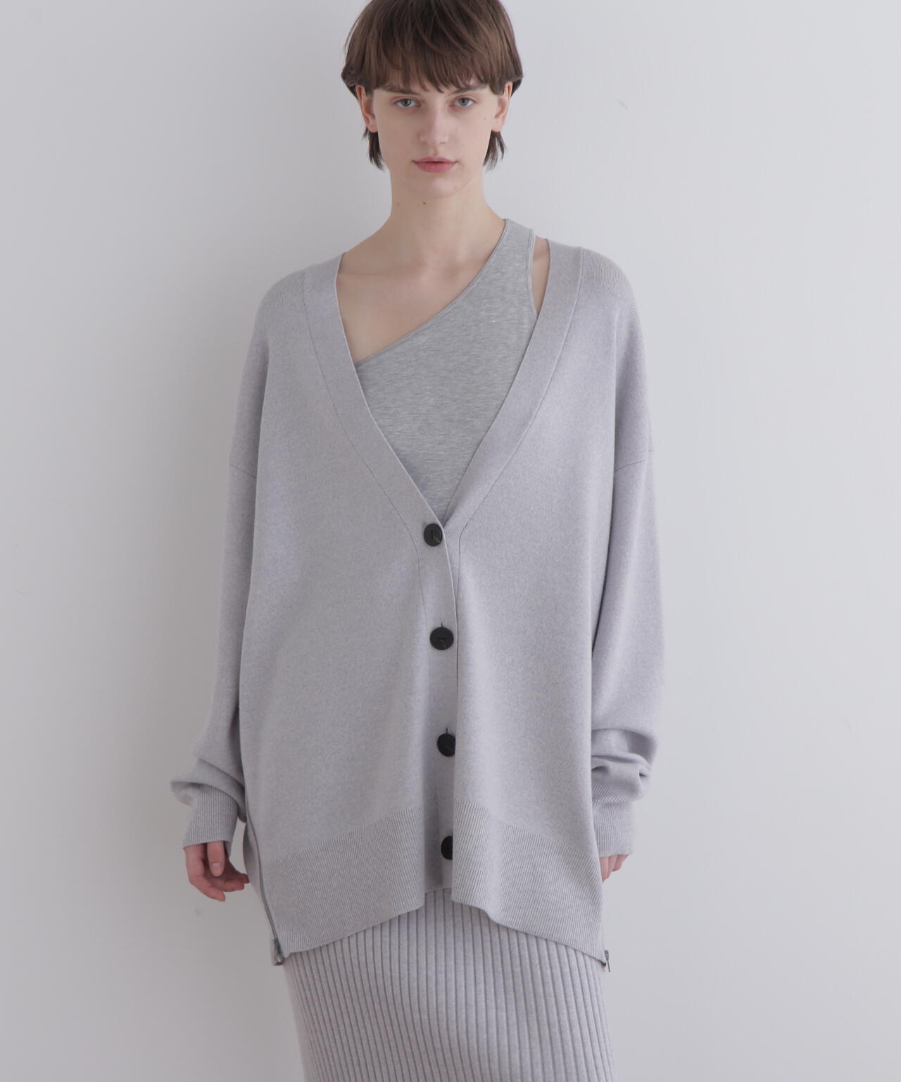 ウールオーバーサイズカーディガン | LE PHIL（ル フィル） ｜【公式