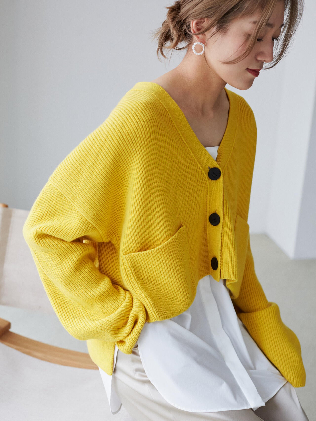 ウールコンパクトカーディガン | LE PHIL（ル フィル） ｜【公式】通販