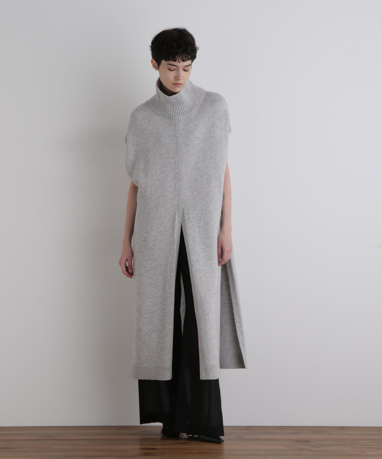 ウールミドルゲージロングジレ | LE PHIL（ル フィル） ｜【公式】通販