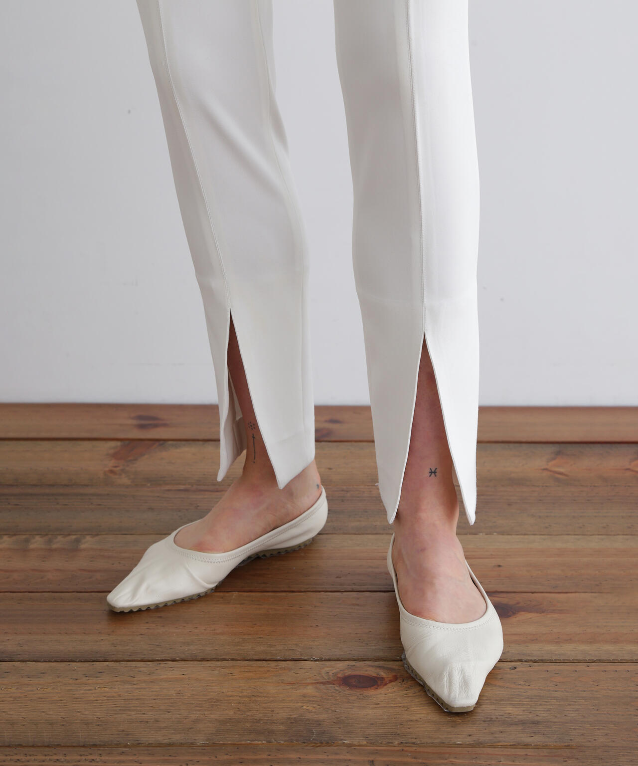 2WAYツイルフロントスリットパンツ | LE PHIL（ル フィル） ｜【公式