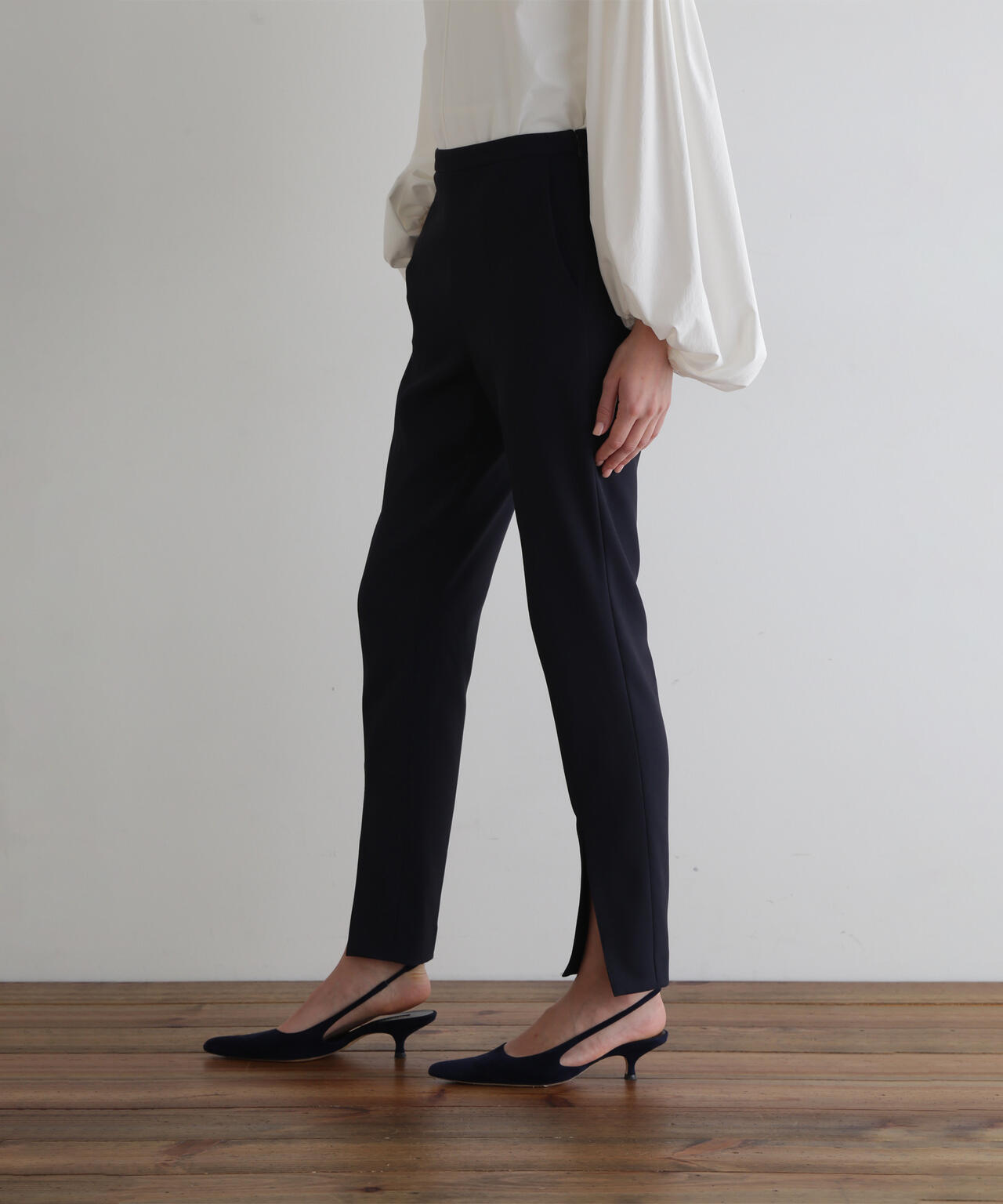 2WAYツイルフロントスリットパンツ | LE PHIL（ル フィル） ｜【公式