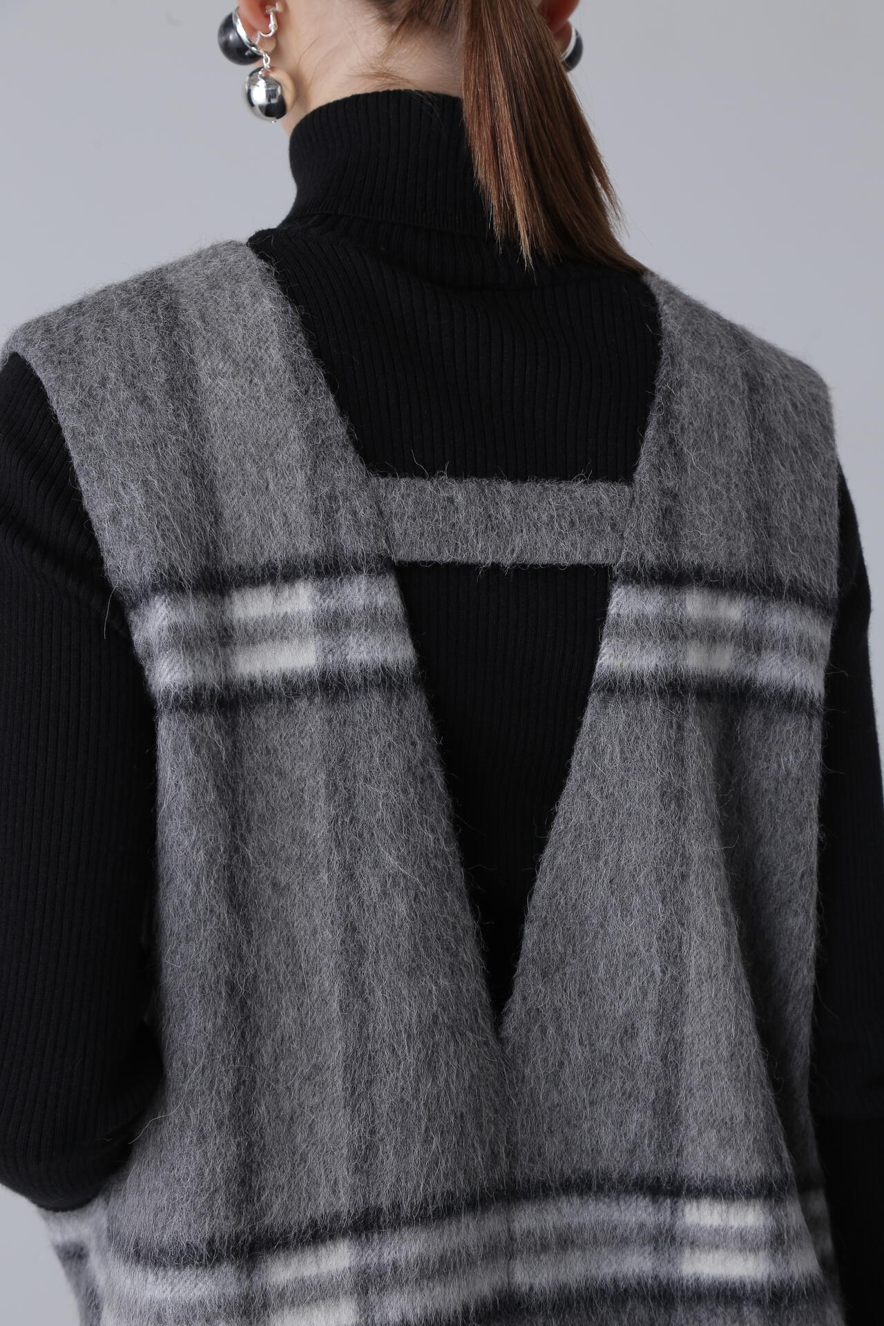 アルパカシャギーチェックワンピース | ADORE（アドーア） ｜【公式