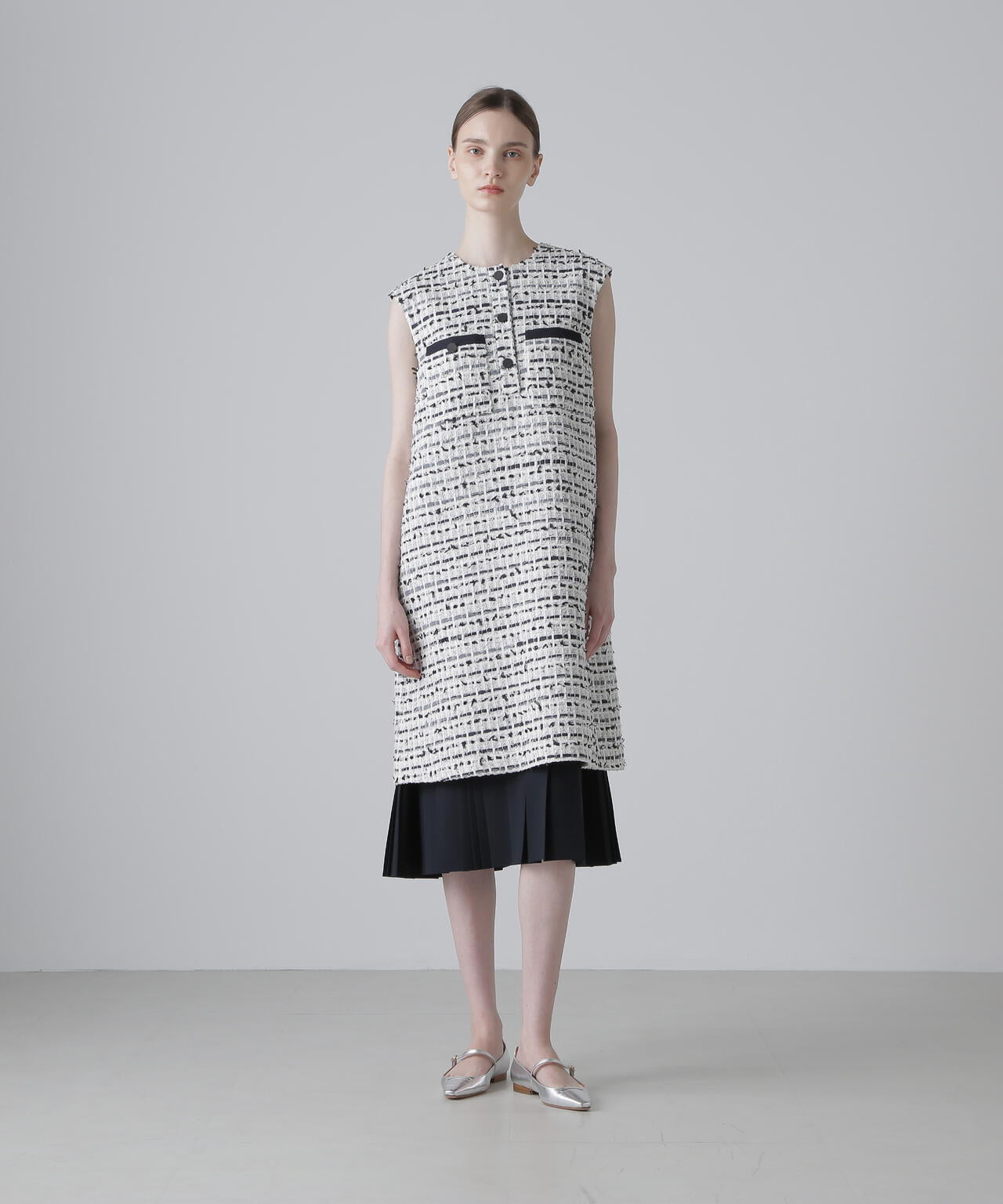 BLACK LABEL＞デニムツィードワンピース | ADORE（アドーア） ｜【公式