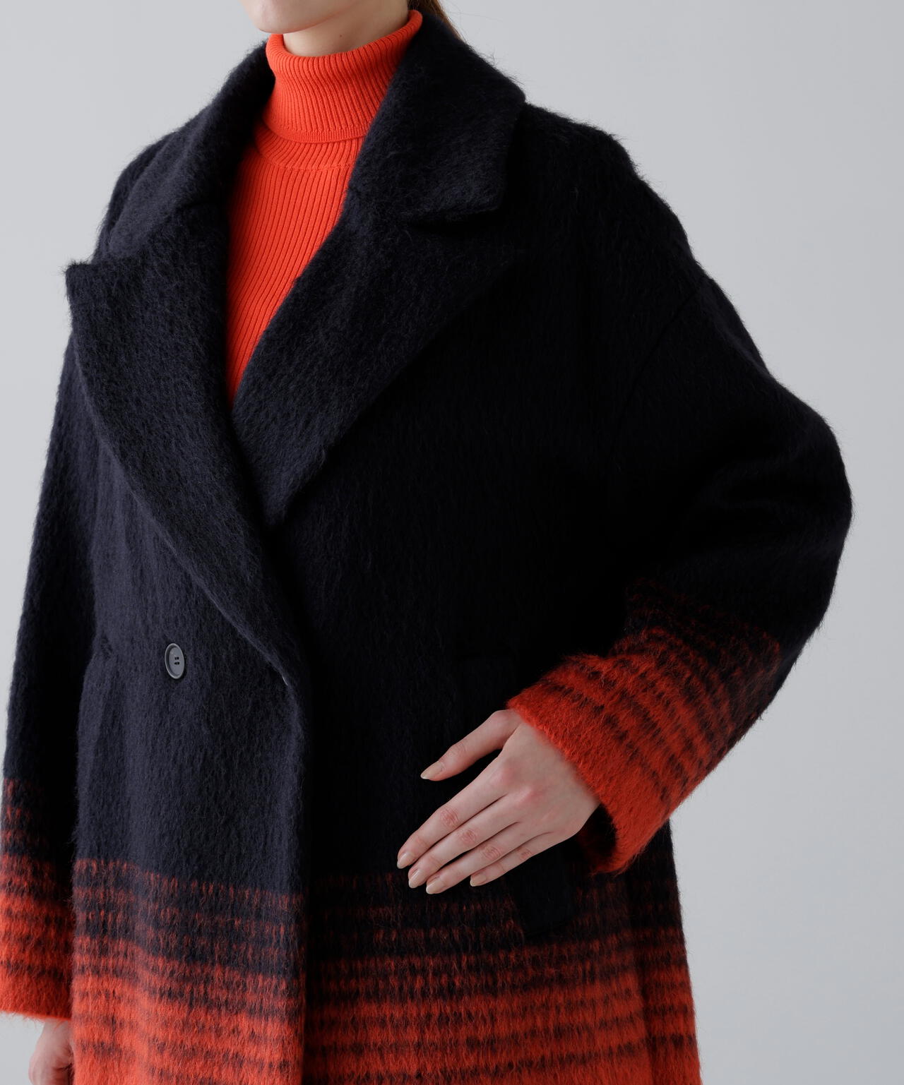 グラデーションシャギーコート | ADORE（アドーア） ｜【公式】通販mix