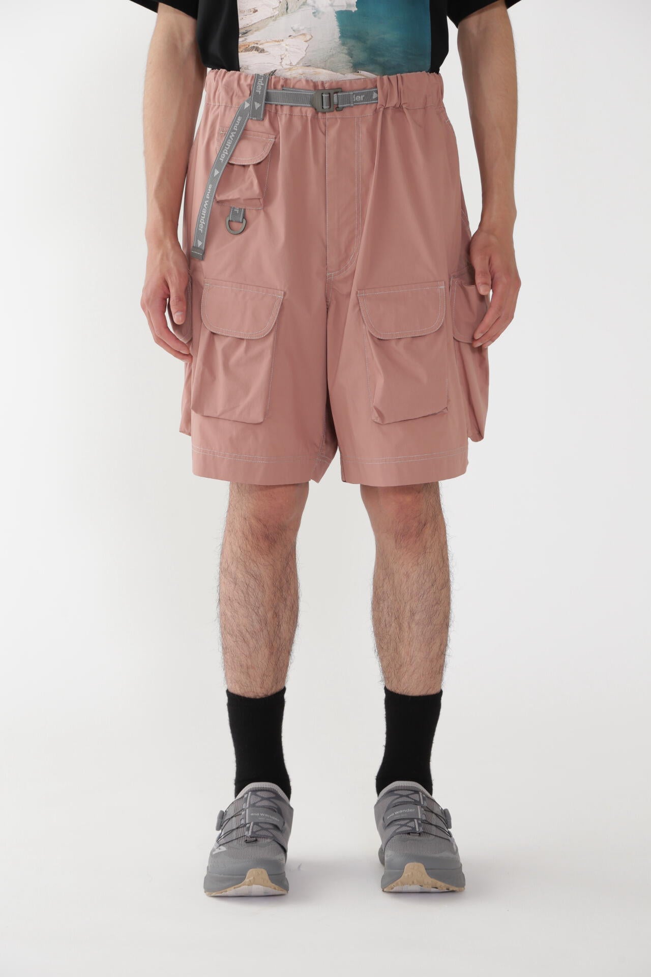 multi pocket short pants (M) | and wander（アンドワンダー