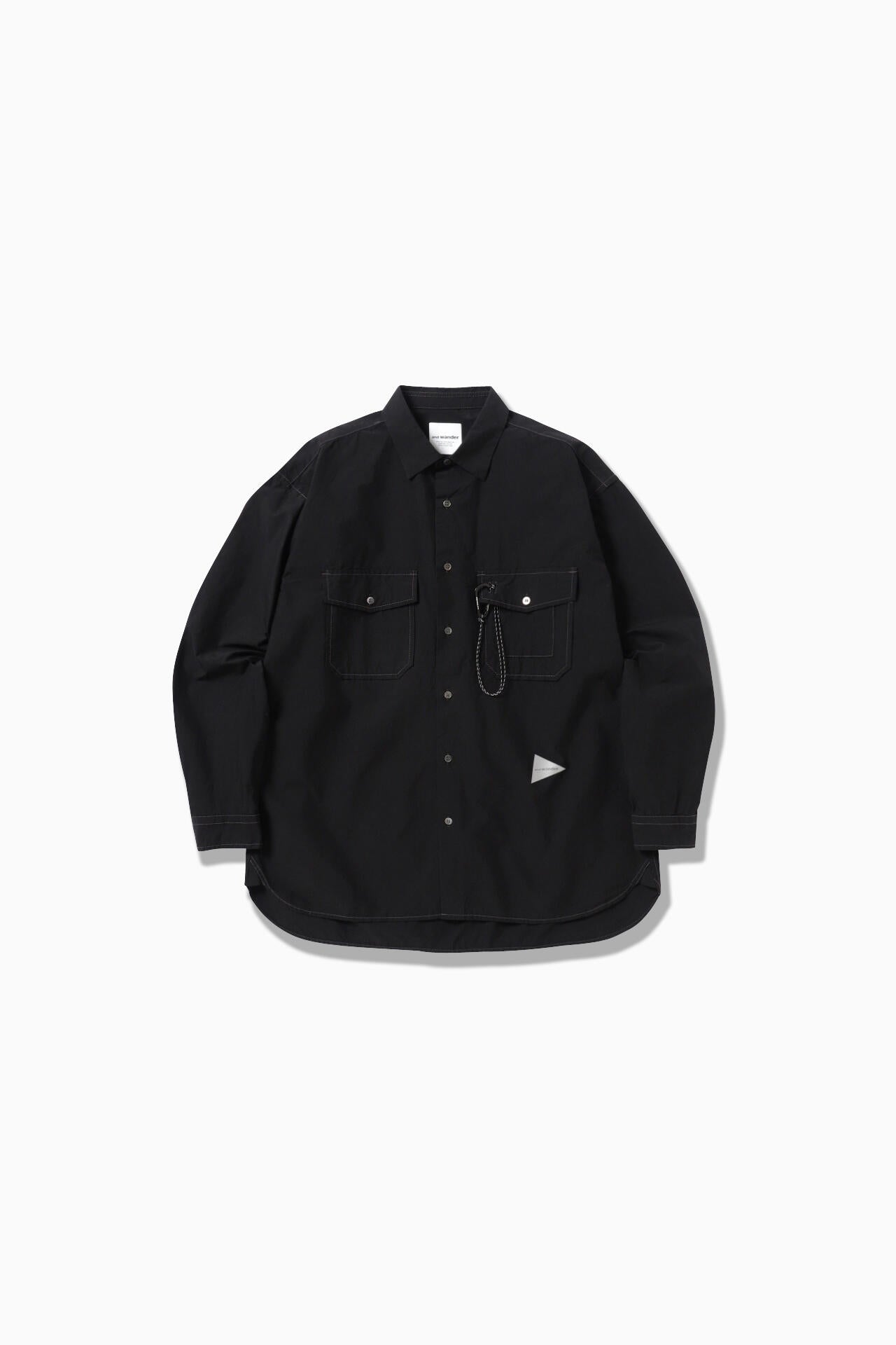 CORDURA typewriter LS shirt | and wander（アンドワンダー
