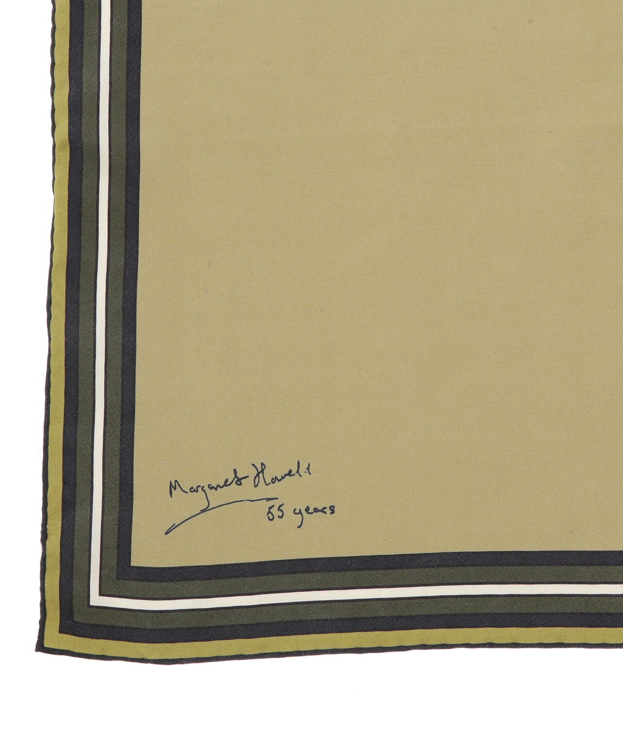ARCHIVE BORDER SCARF | MARGARET HOWELL（マーガレット・ハウエル