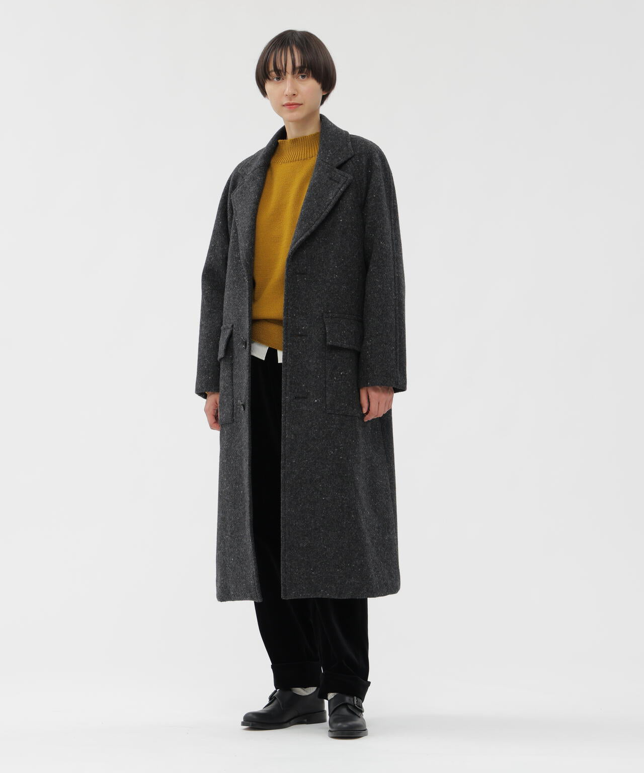 HEAVY BRITISH WOOL COAT | MARGARET HOWELL（マーガレット・ハウエル